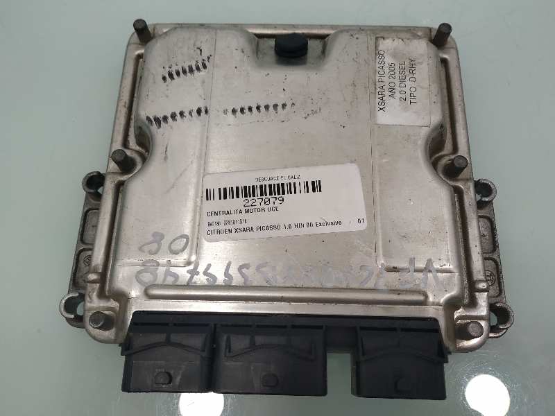 CITROËN Xsara Picasso 1 generation (1999-2010) Engine Control Unit ECU 0281011518 18880047