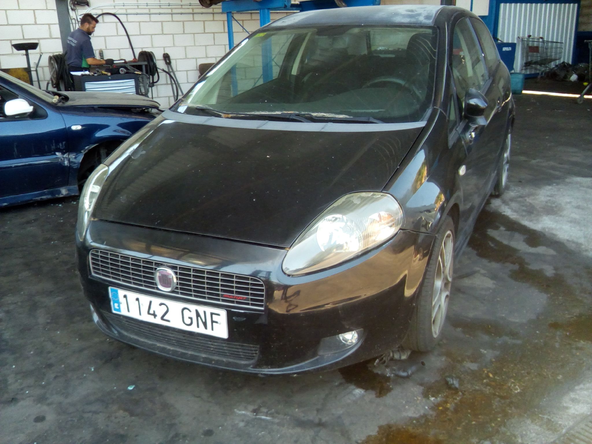 FIAT Grande Punto 1 generation (2006-2008) Porlasztóventilátor B838 18894975