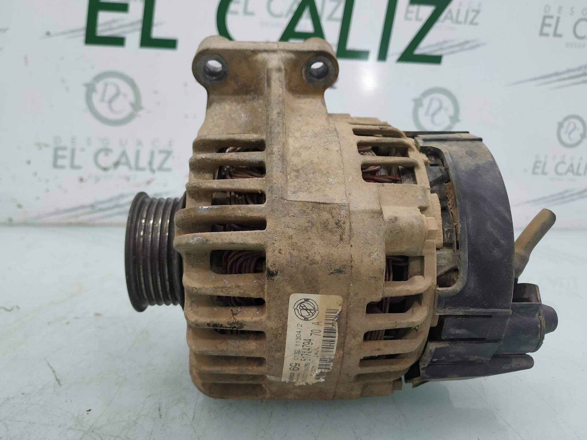 FIAT Panda 2 generation (2003-2011) Alternator 51714794 18979775