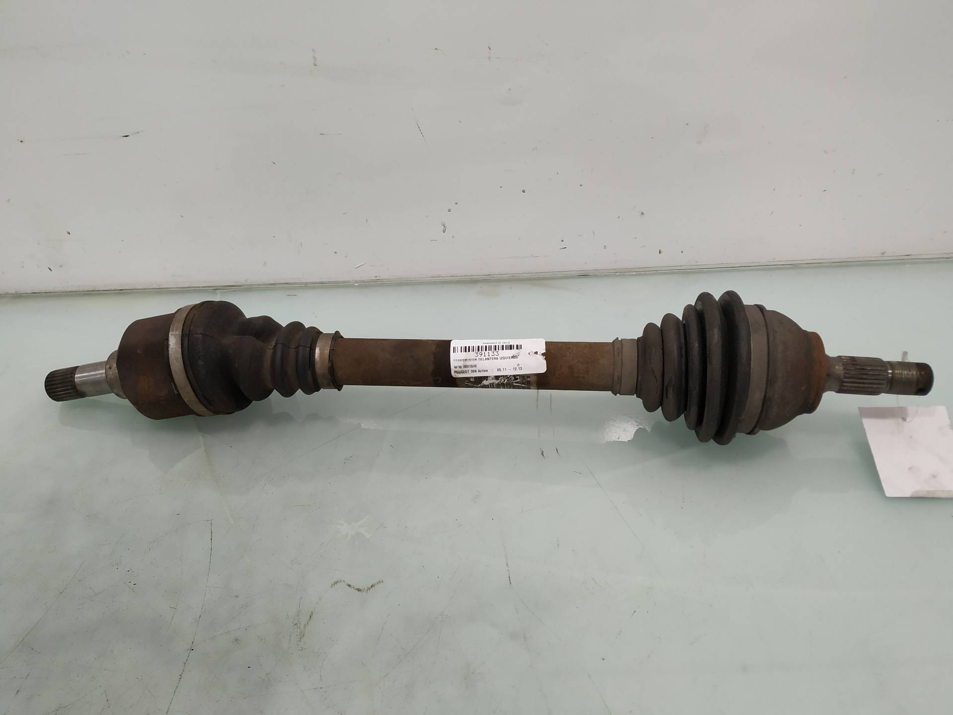 PEUGEOT 308 T7 (2007-2015) Arbre de transmission avant gauche 9656135280 19052489