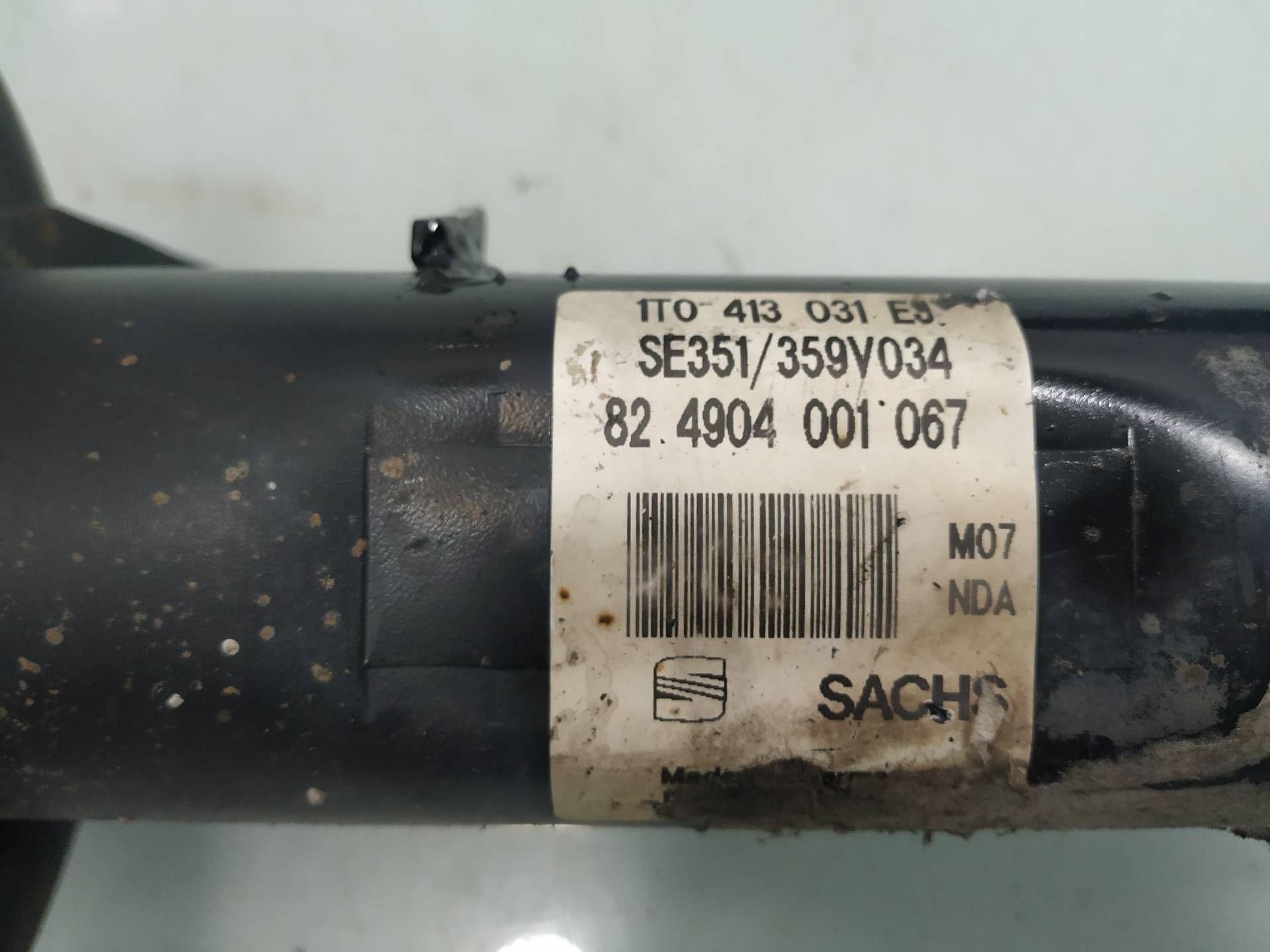 SEAT Toledo 3 generation (2004-2010) Front Right Shock Absorber 1T0413031EJ 18943080