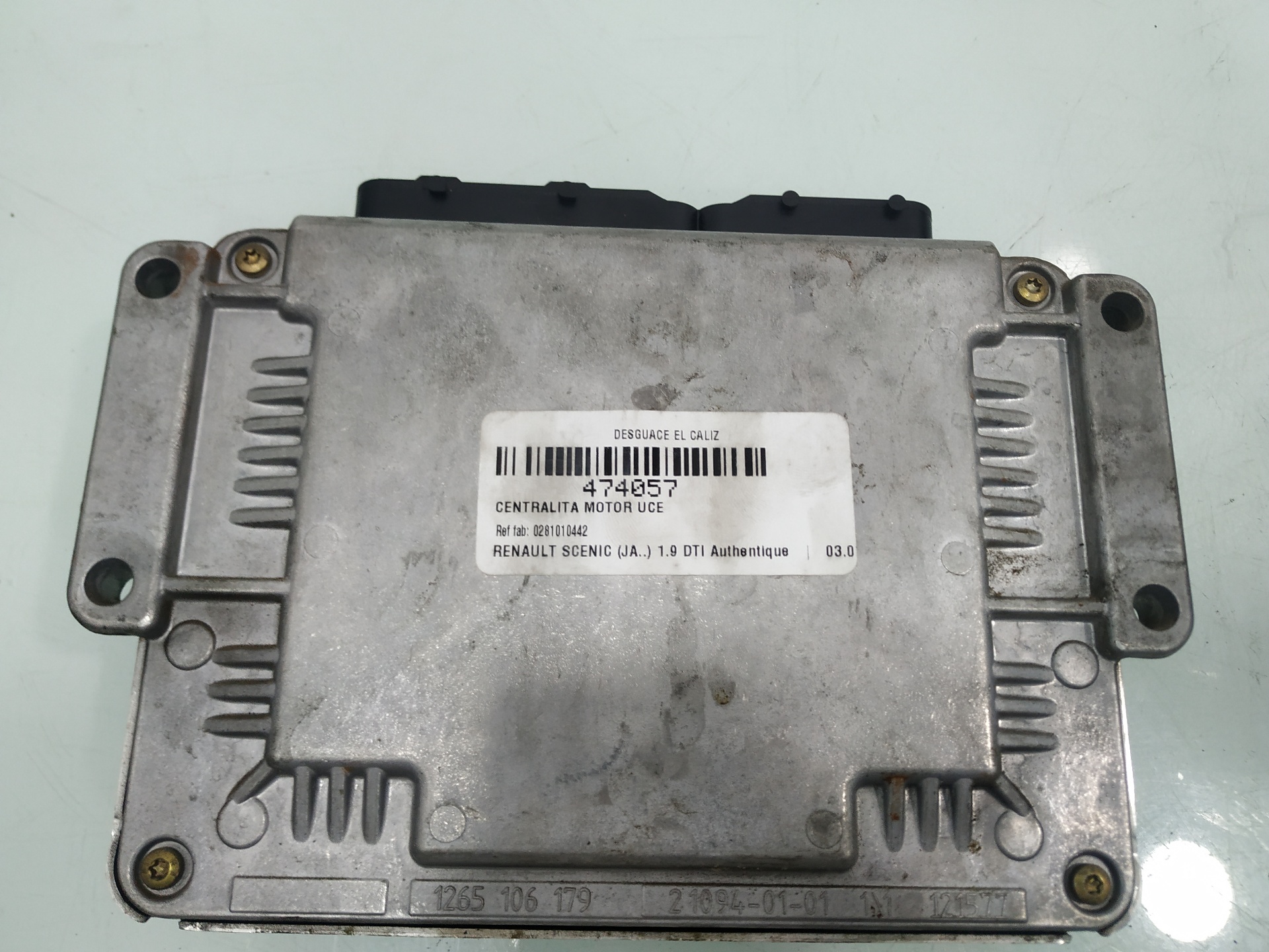 CITROËN Xsara Picasso 1 generation (1999-2010) Motorkontrollenhet ECU 0281010442 25929618