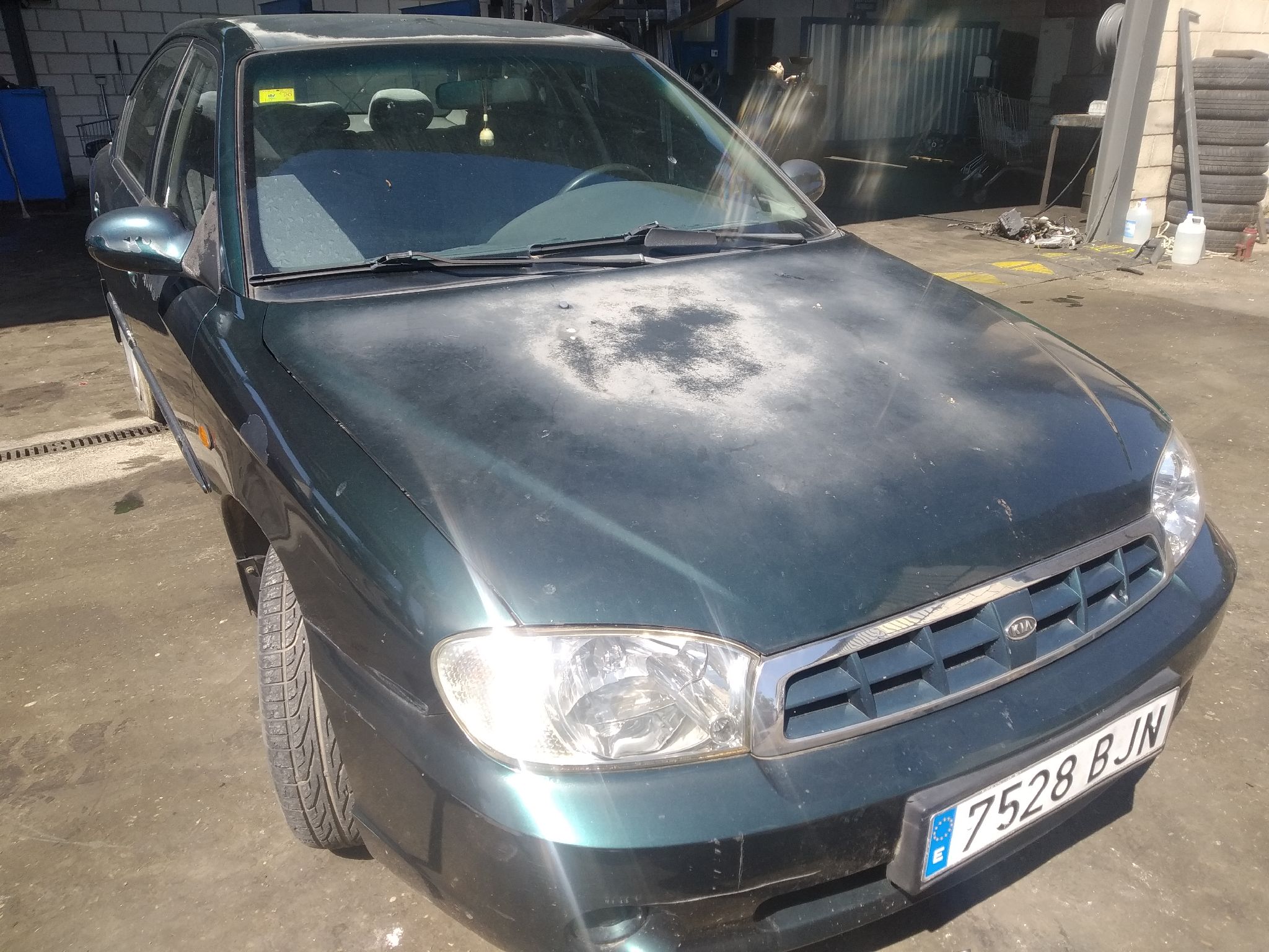 KIA Sephia 1 generation (1992-1998) Диск тормозов передний правый 0K2AA33251A 24872734