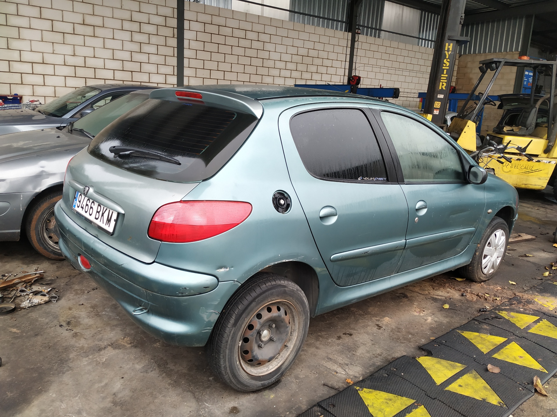 PEUGEOT 206 1 generation (1998-2009) Citas motora nodalījuma detaļas 9625224180 20493135