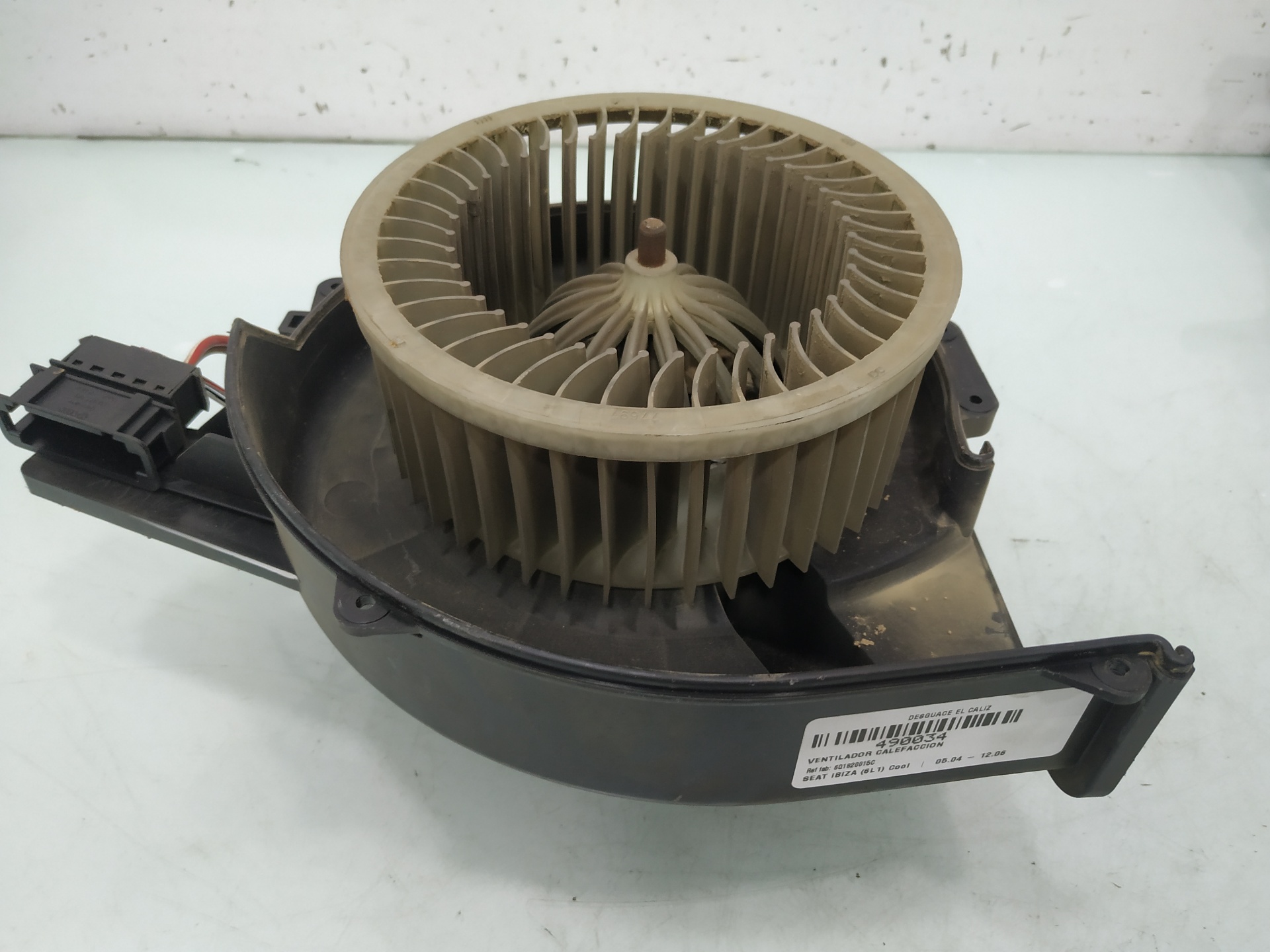 SEAT Ibiza 3 generation (2002-2008) Heater Blower Fan 6Q1820015C 27495546