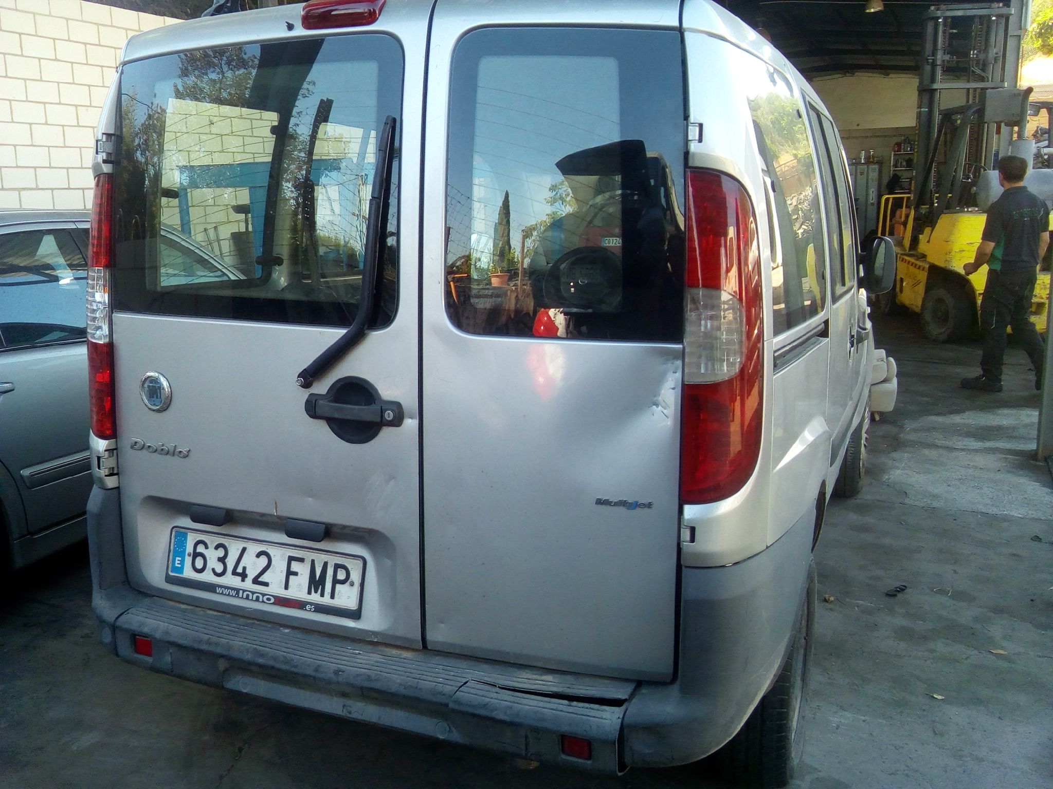 FIAT Doblo 1 generation (2001-2017) Моторчик заднего стеклоочистителя 64343019 19138646