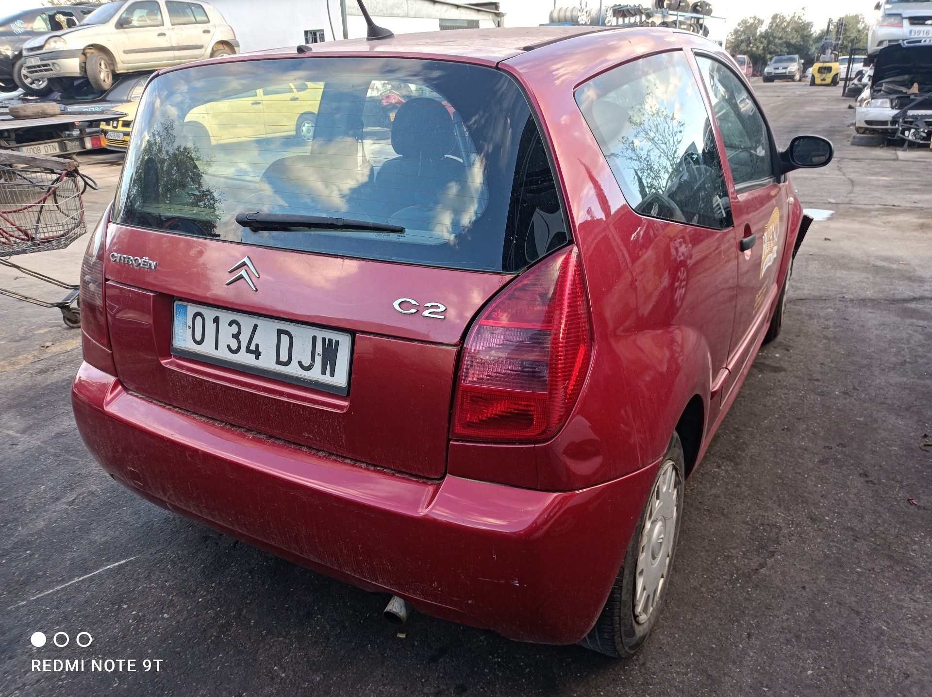 CITROËN C2 1 generation (2003-2009) Lukturu vadības slēdzis 96488214XT 19021835