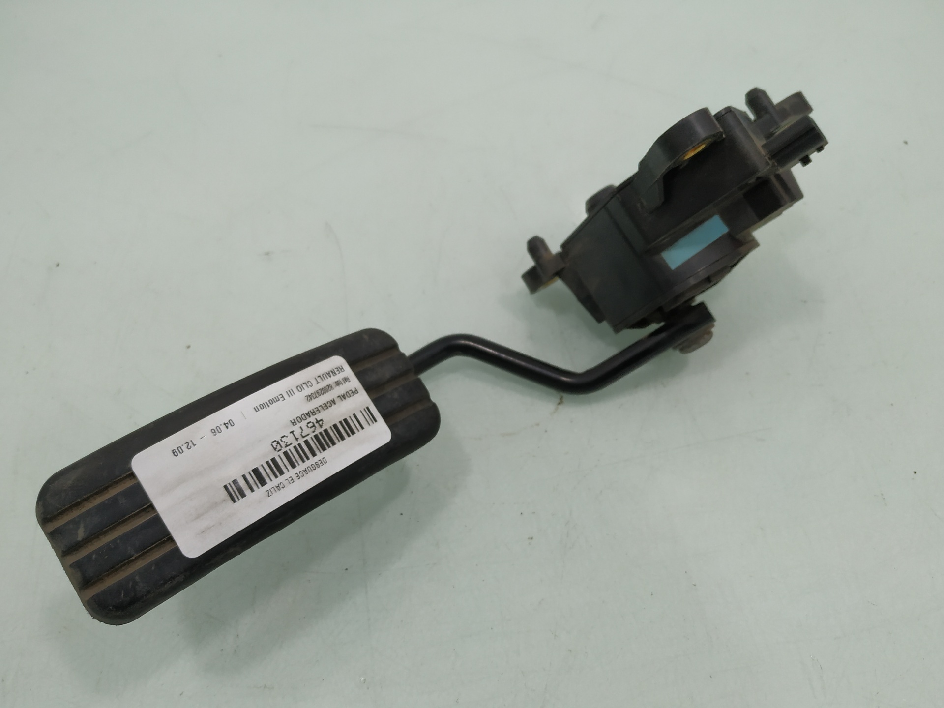 RENAULT Clio 3 generation (2005-2012) Throttle Pedal 8200297342 24916077