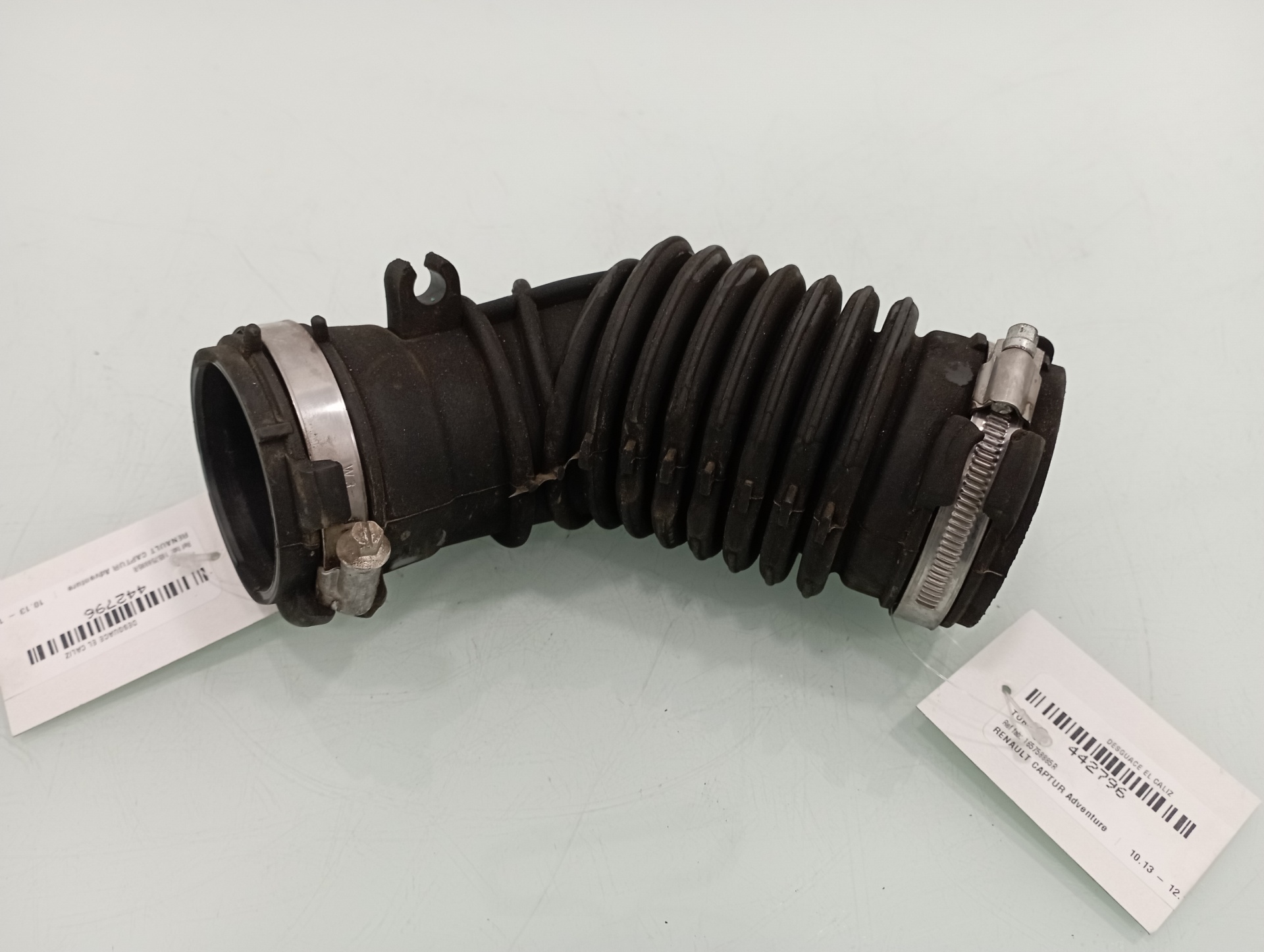 RENAULT Captur 1 generation (2013-2019) D'autres tubes 165758885R 19097579