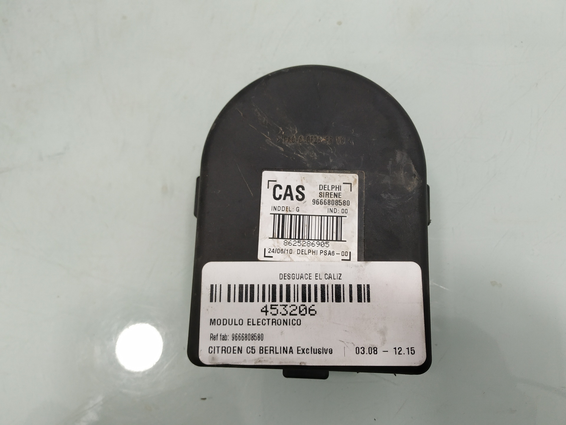 CITROËN C5 2 generation (2008-2017) Alte unități de control 9666808580 20493312