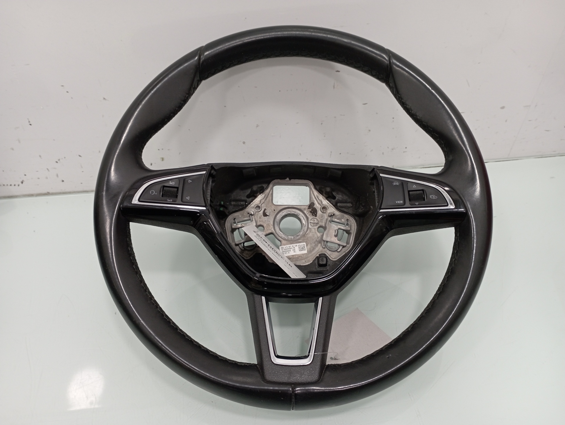 SKODA Karoq 1 generation (2017-2024) Steering Wheel 5E0419091BQ 24915413