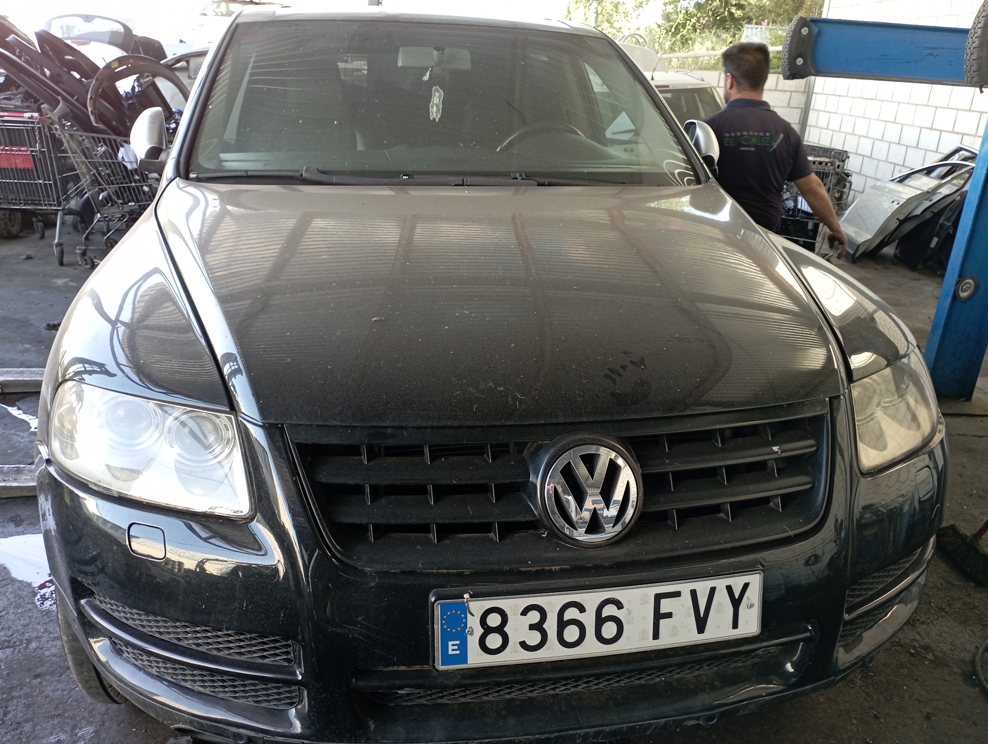 VOLKSWAGEN Touareg 1 generation (2002-2010) Forreste højre drivaksel 25930211