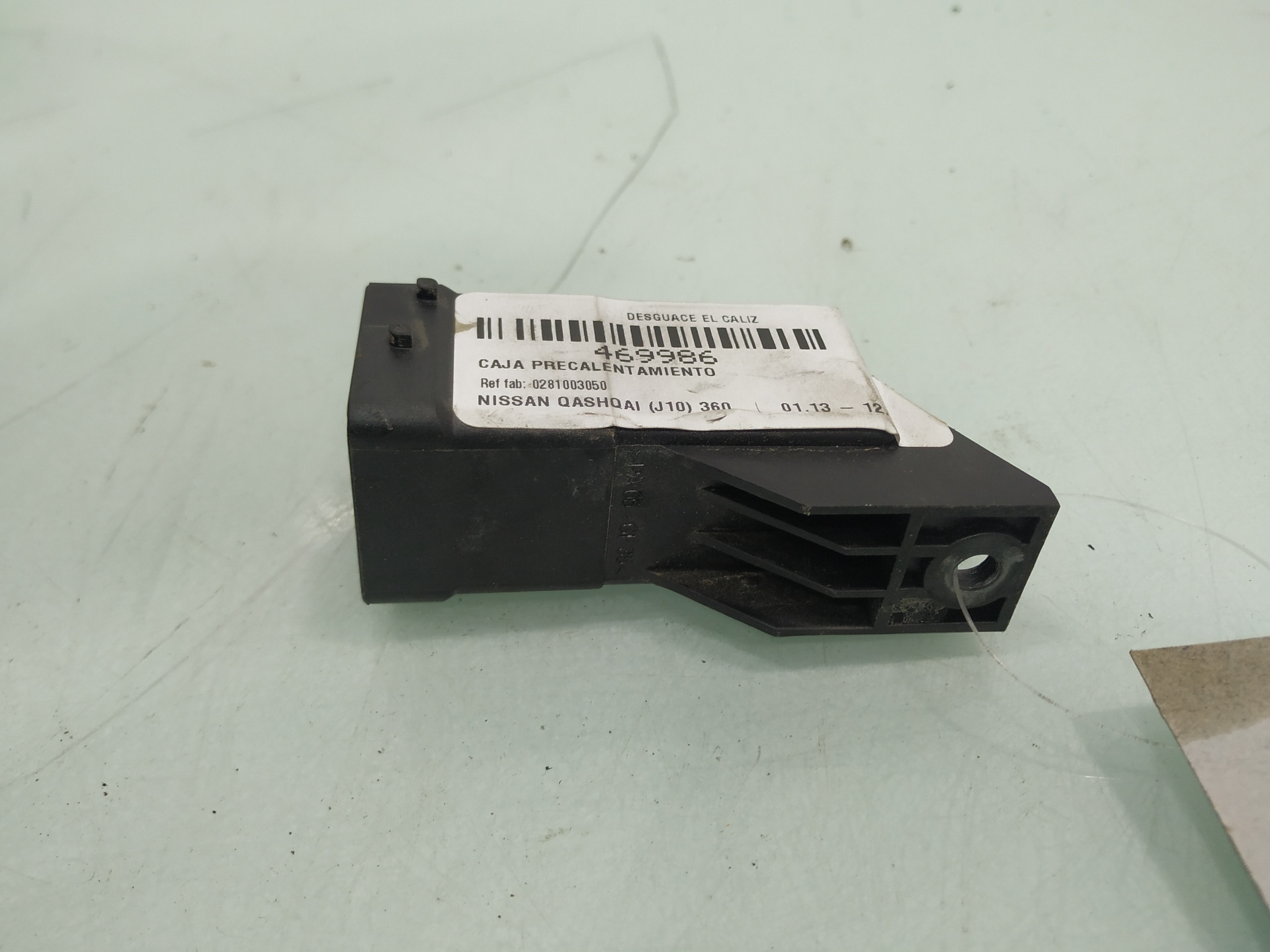 NISSAN Qashqai 1 generation (2007-2014) Relays 0281003050 24919721