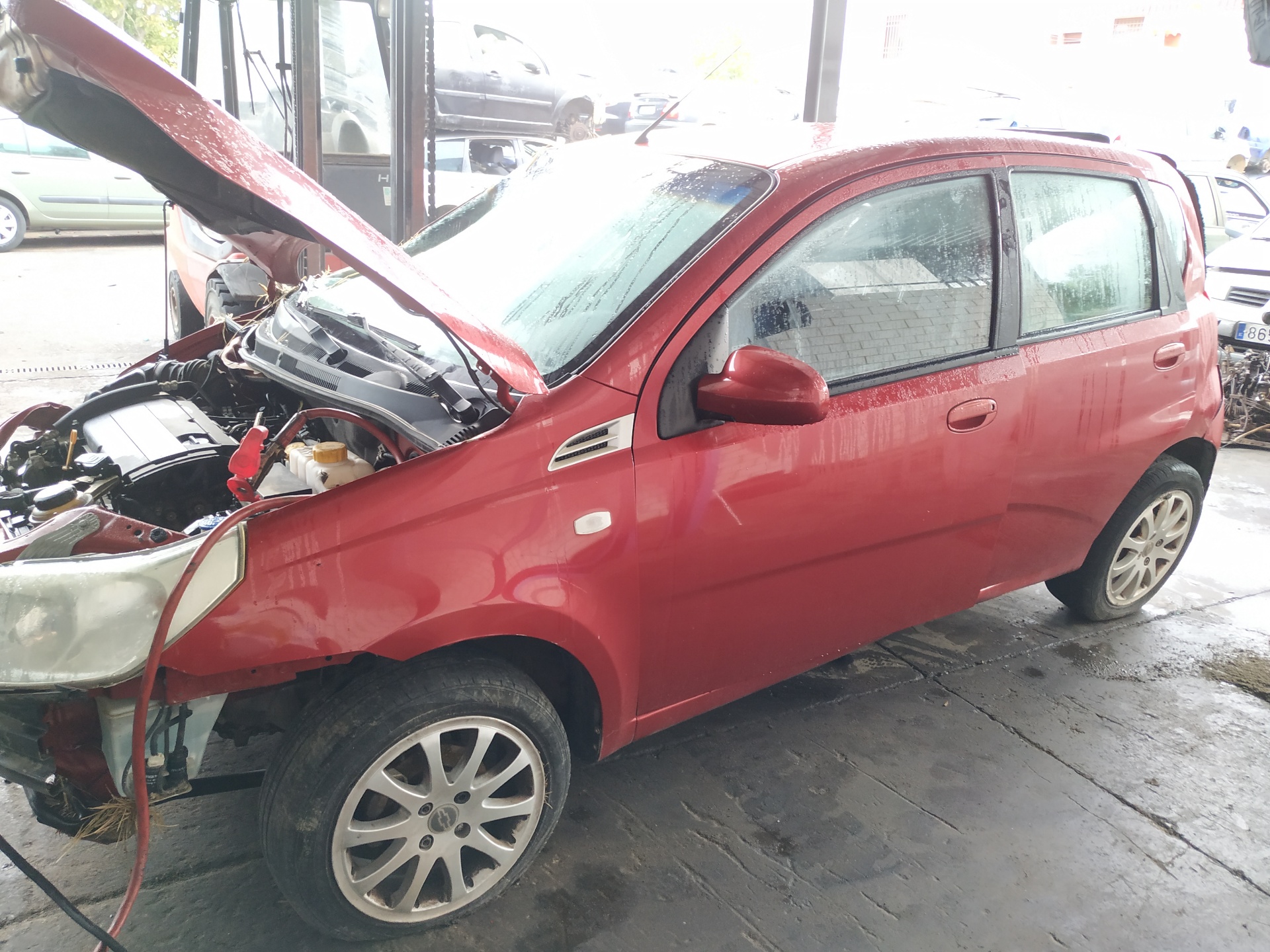 CHEVROLET Aveo T200 (2003-2012) Стеклоподъемник передней левой двери 96652141 19085564