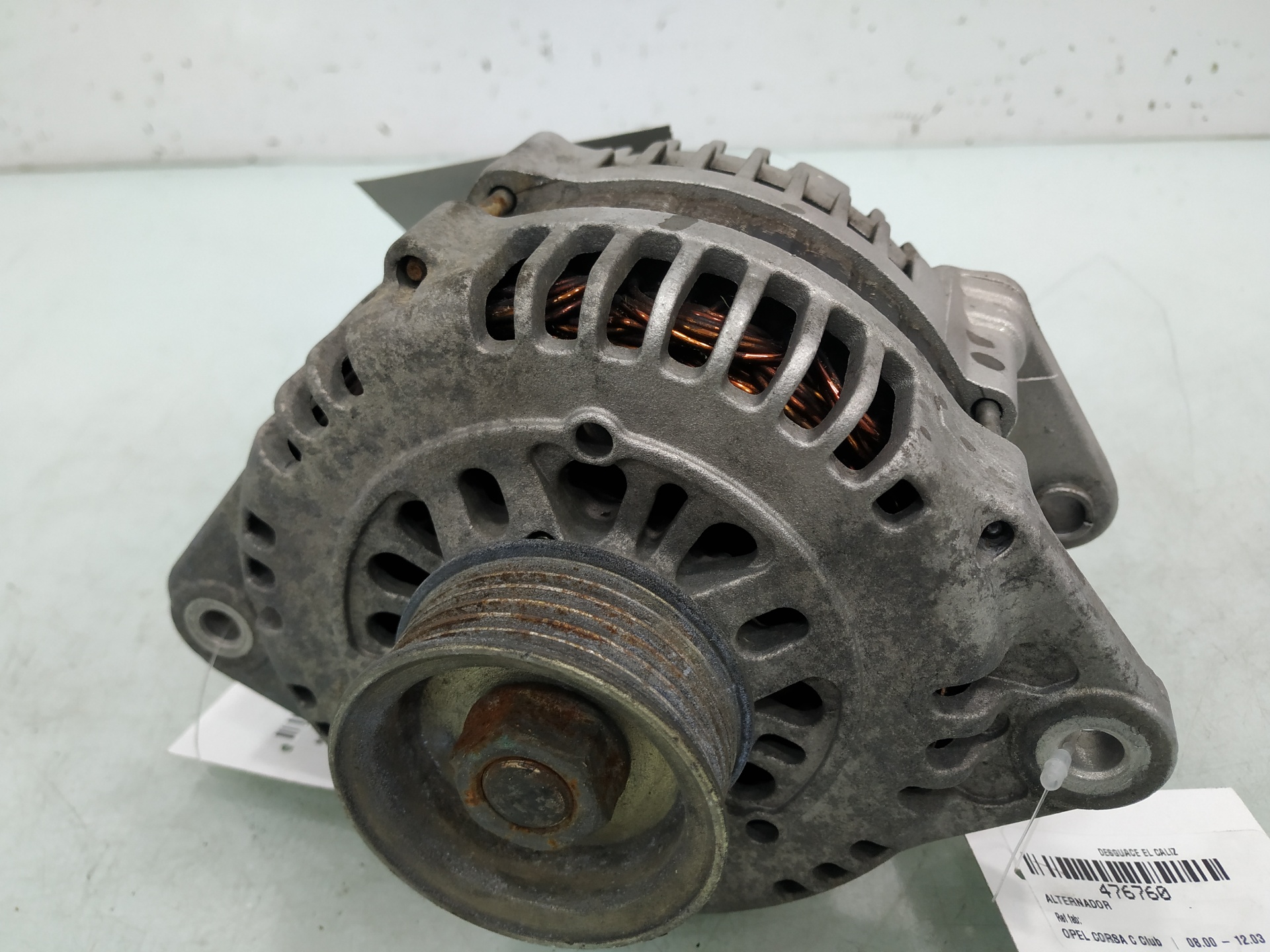 OPEL Corsa C (2000-2006) Alternator 25220804