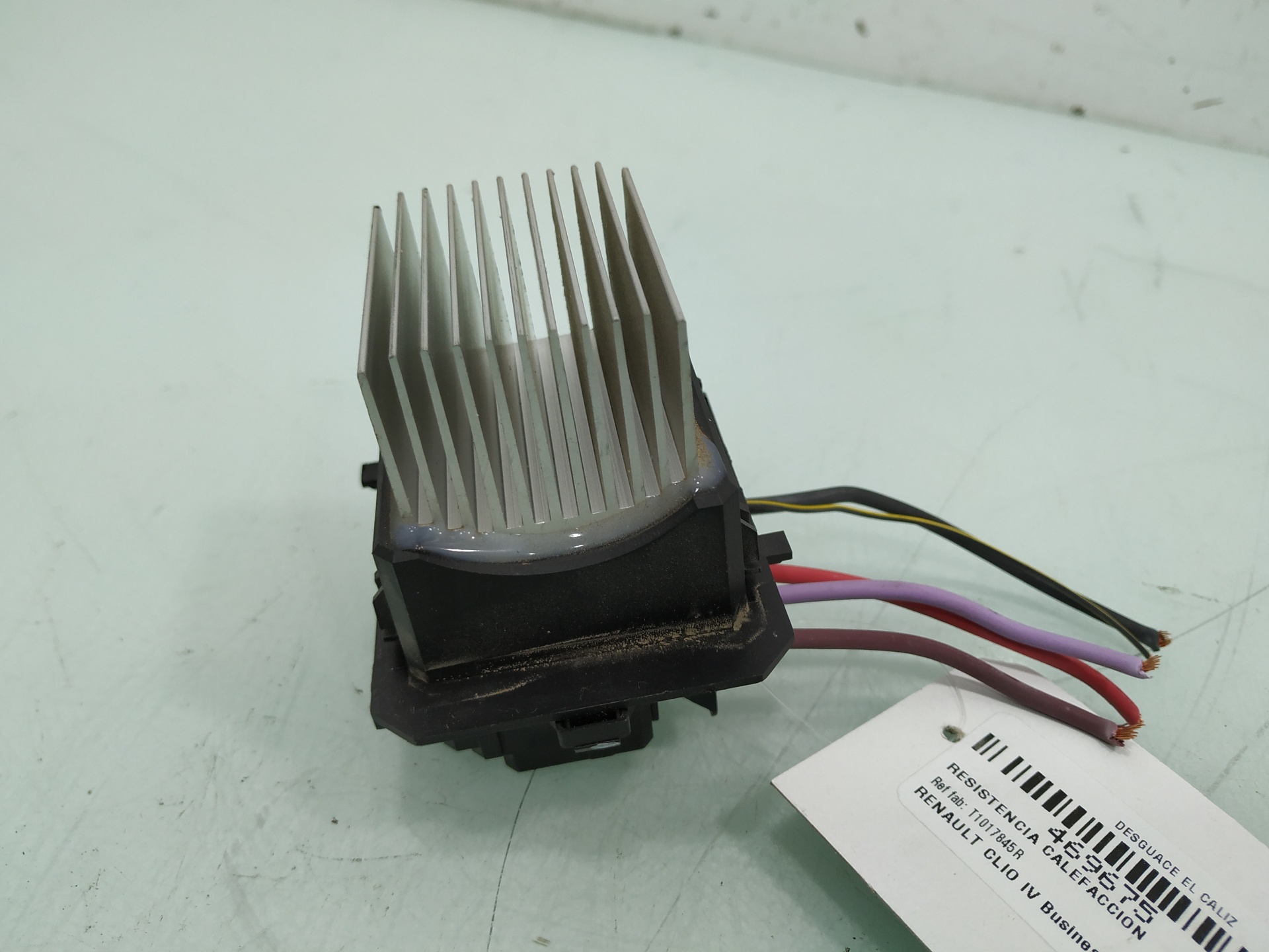 RENAULT Captur 1 generation (2013-2019) Interior Heater Resistor T1017845R 24919563