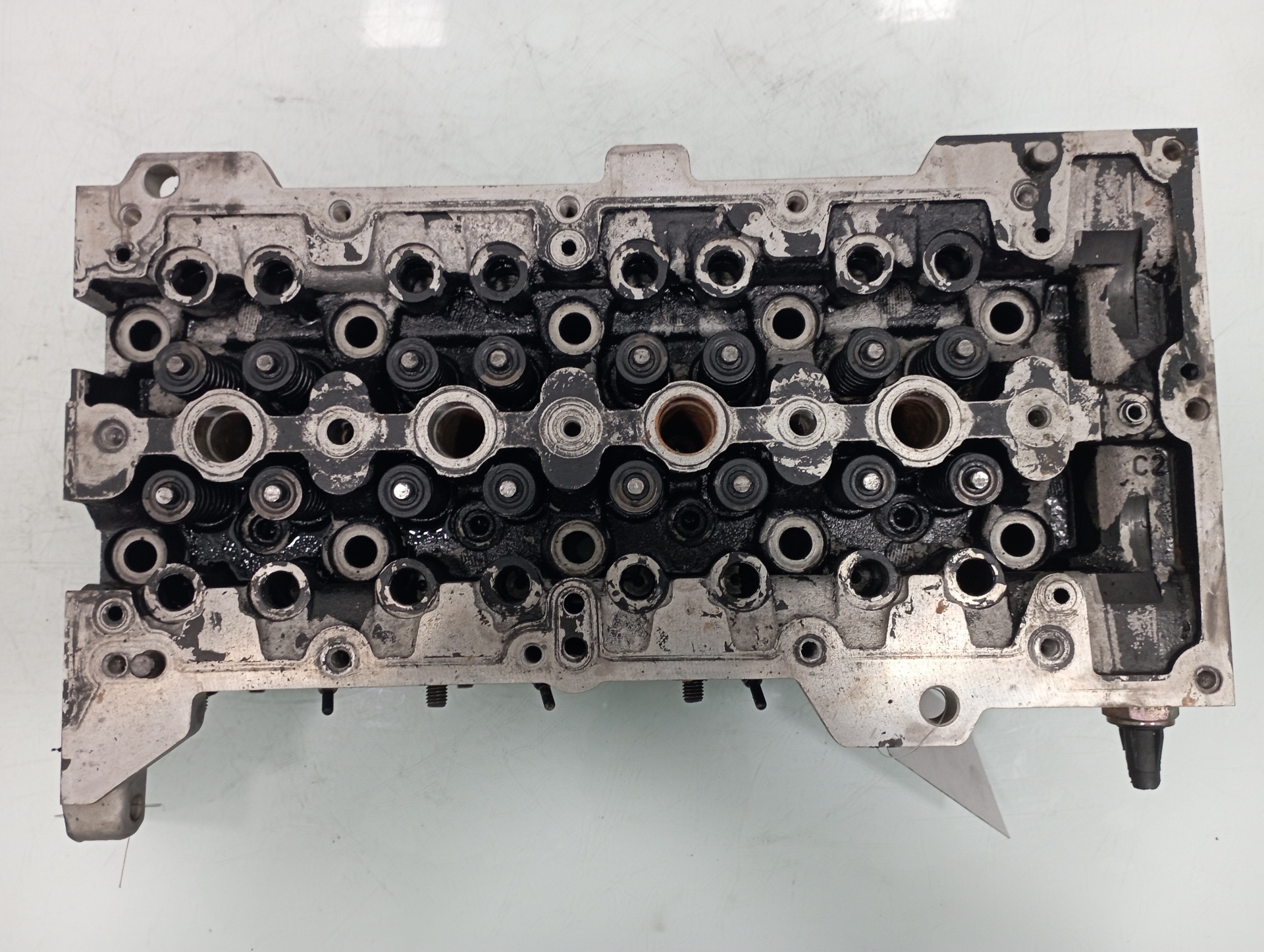 OPEL Corsa C (2000-2006) Engine Cylinder Head 55193109 21271827