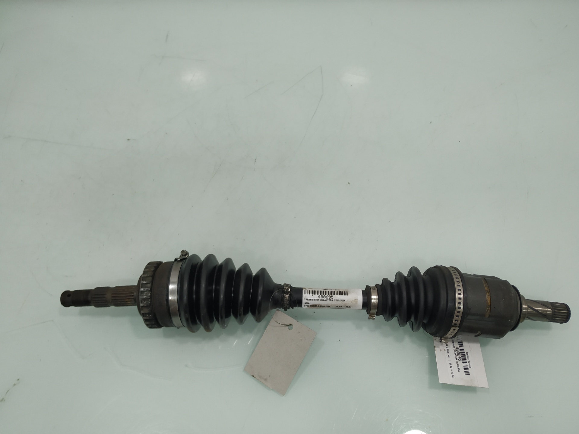 FIAT Uno 1 generation (1983-1995) Front Left Driveshaft 25930371