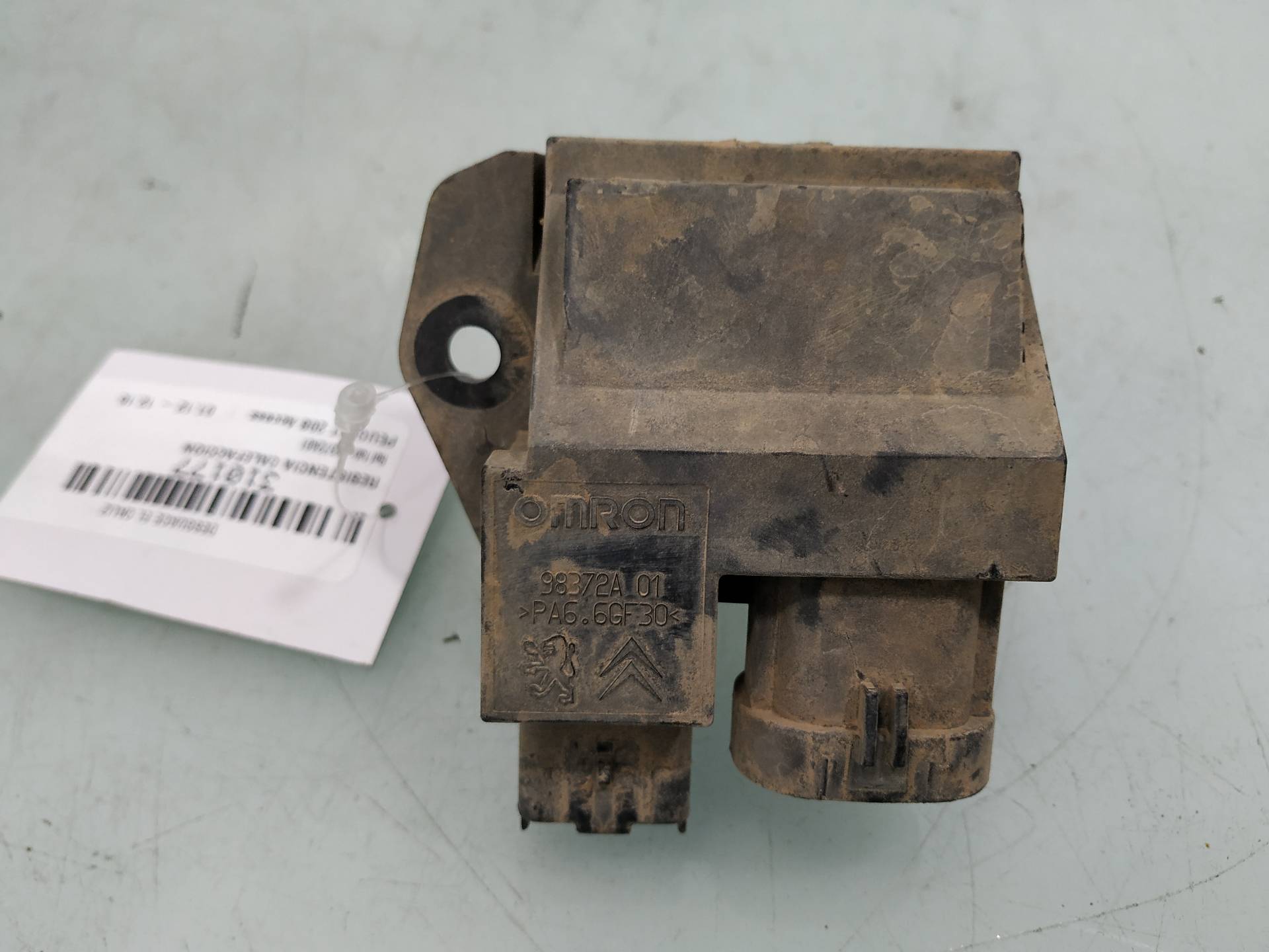 PEUGEOT 208 Peugeot 208 (2012-2015) Interior Heater Resistor 98372A01 19160846