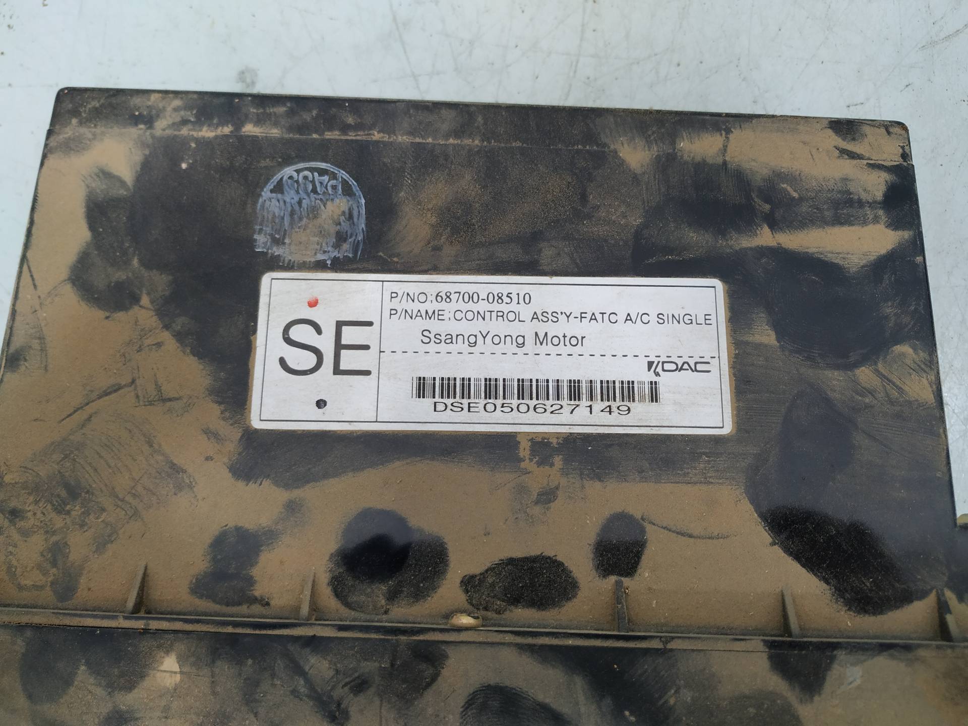 SSANGYONG Rexton Y200 (2001-2007) Climate  Control Unit 6870008510 18989676