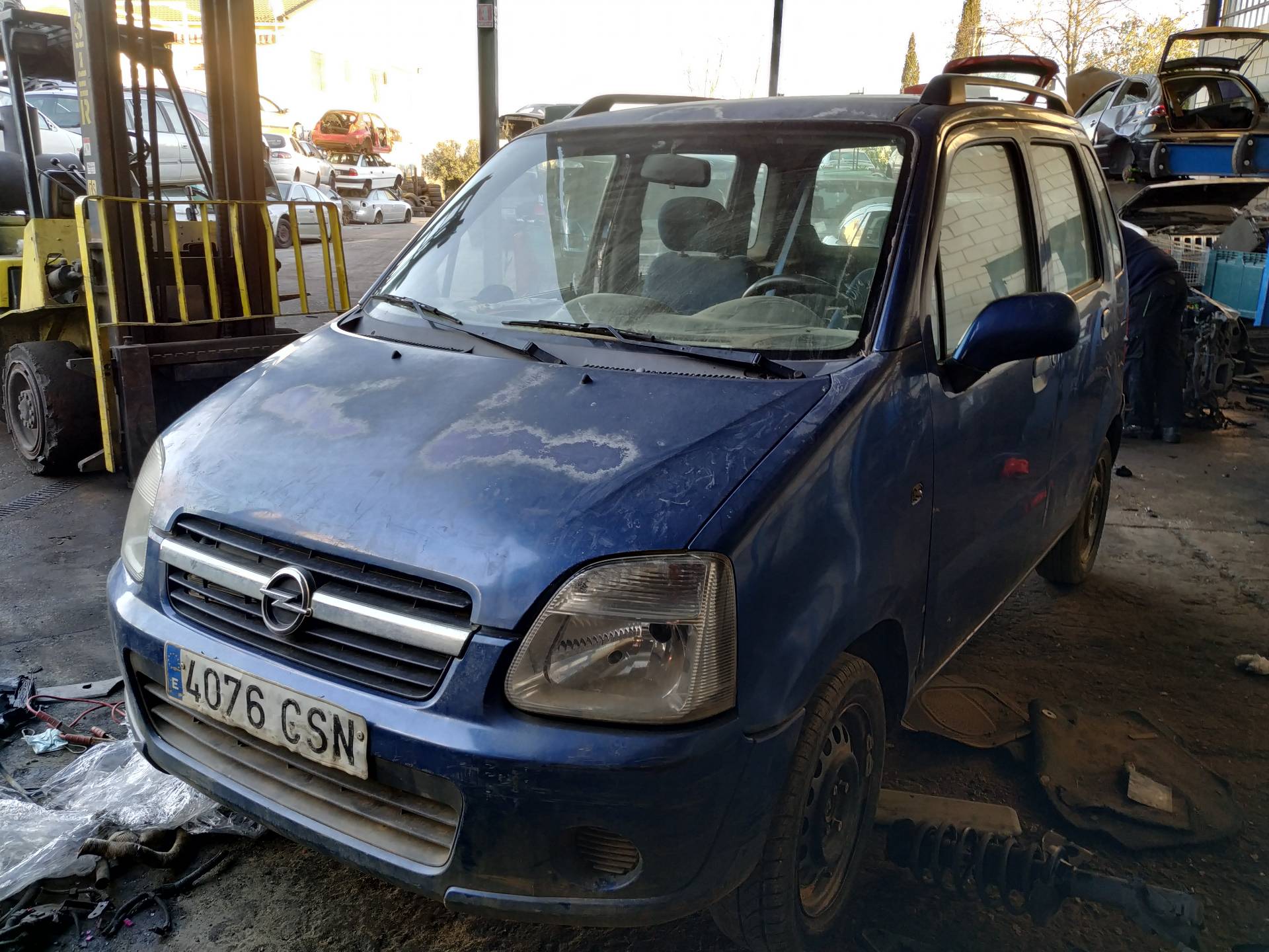 OPEL Agila 1 generation (2000-2007) Turbófeltöltő 73501344 19046000