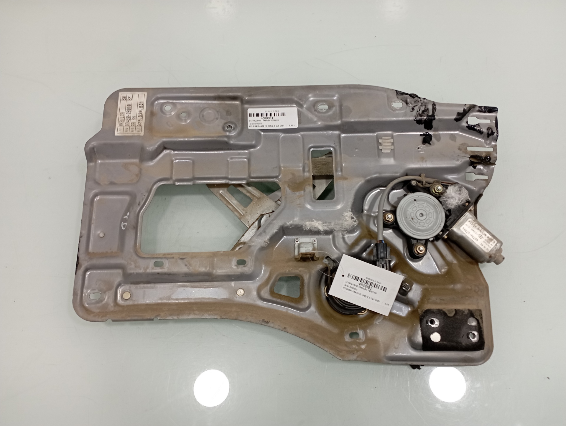 HYUNDAI Santa Fe SM (2000-2013) Rear Right Door Window Regulator 8348026010 22846807