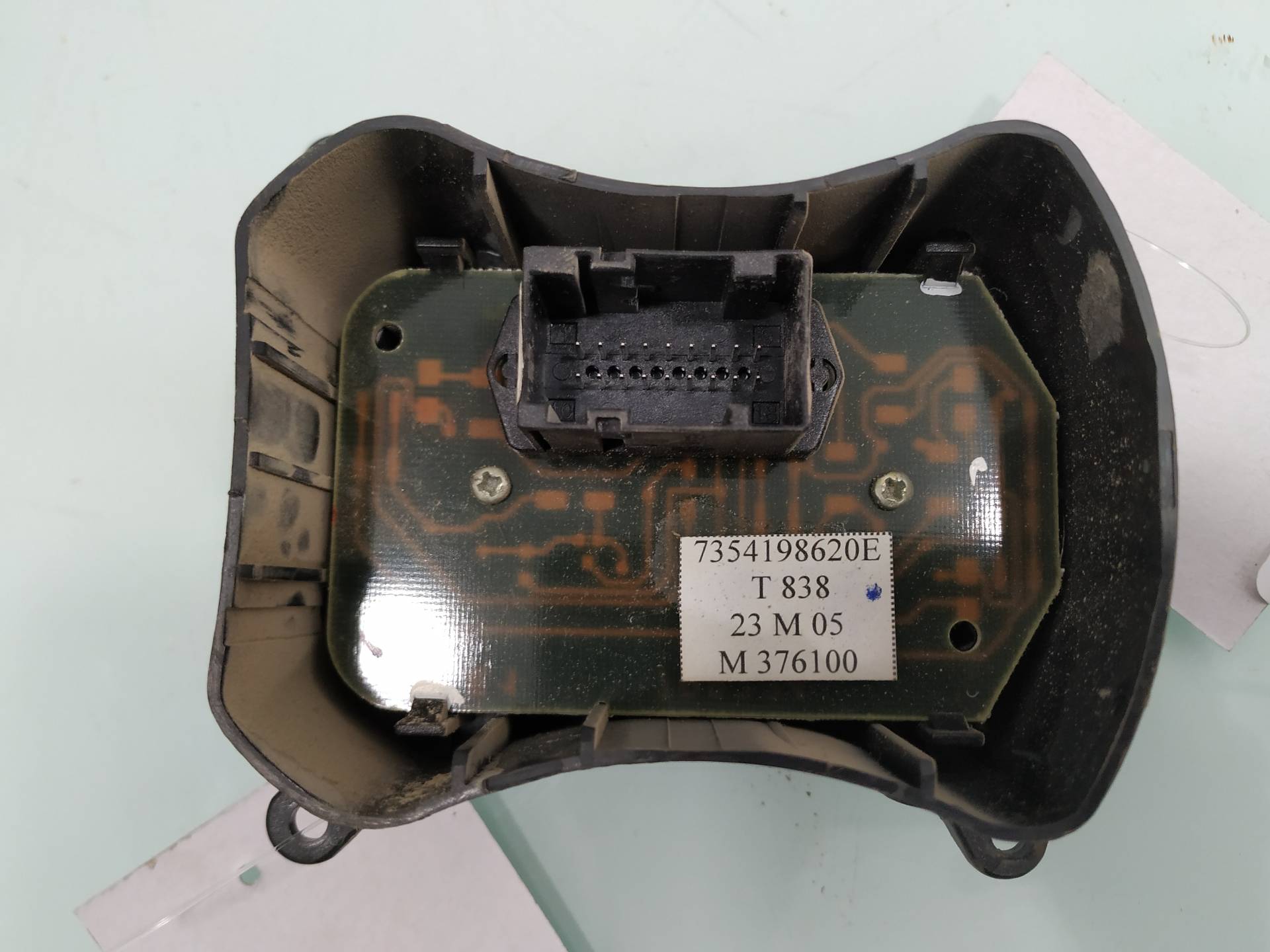 FIAT Doblo 1 generation (2001-2017) Hazard button 7354198620E 19191072