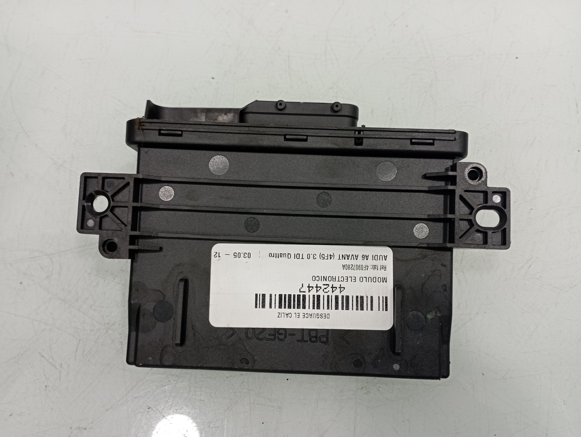 AUDI A6 C6/4F (2004-2011) Other Control Units 4F0907280A 19106170