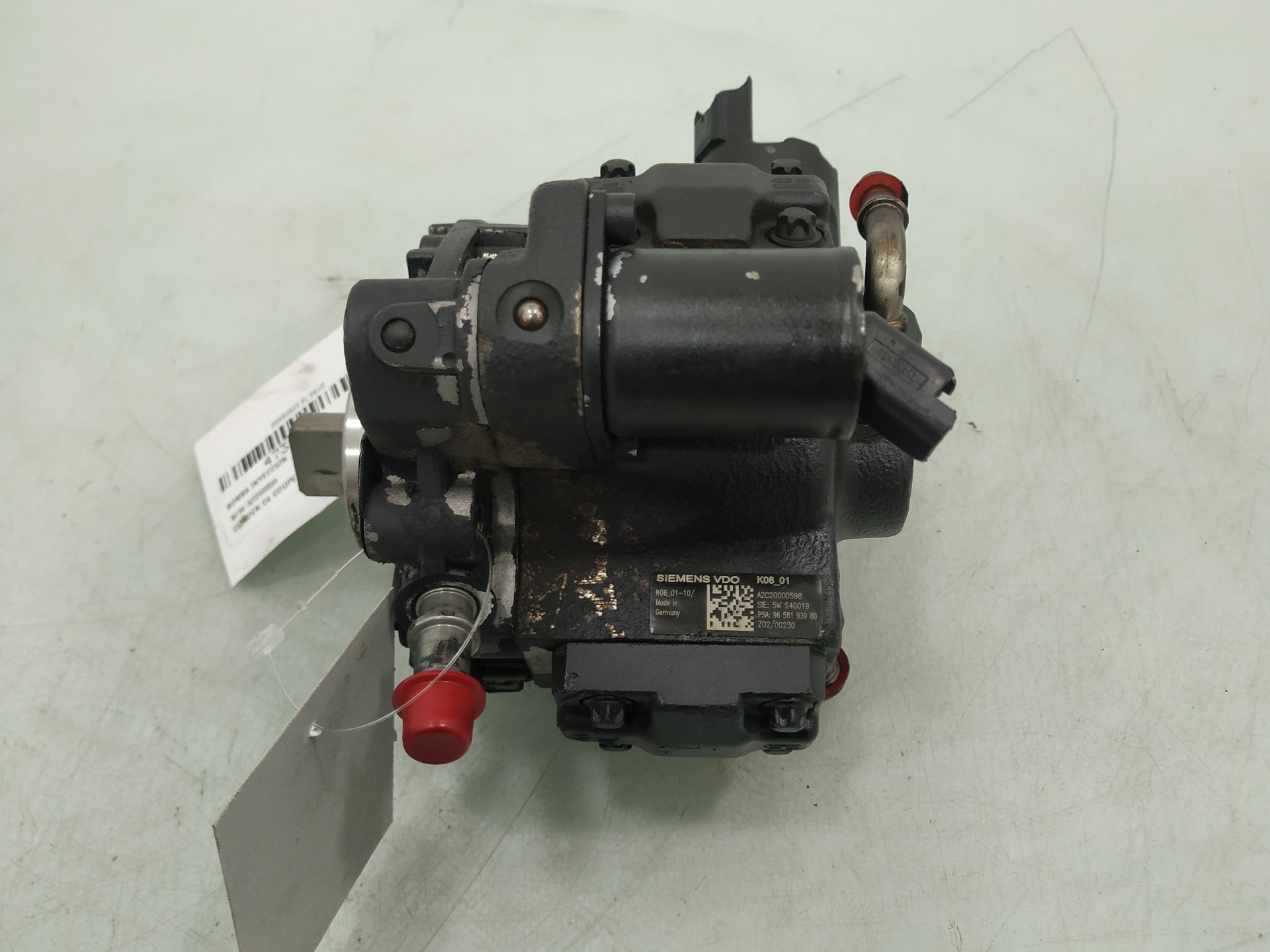 CITROËN C4 1 generation (2004-2011) High Pressure Fuel Pump A2C20000598 24872959