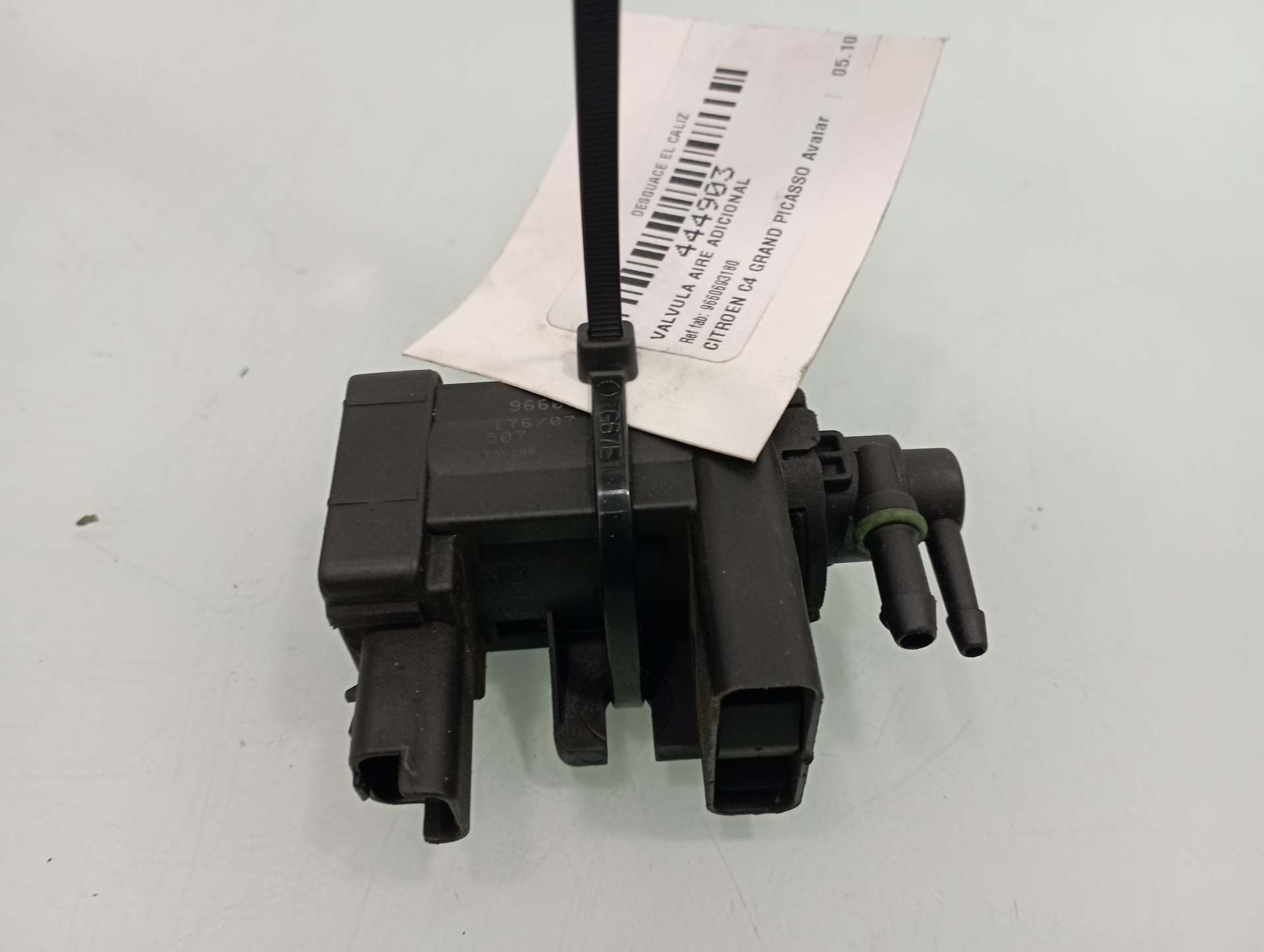 TOYOTA C4 Picasso 1 generation (2006-2013) Solenoid Valve 9660693180 19198347