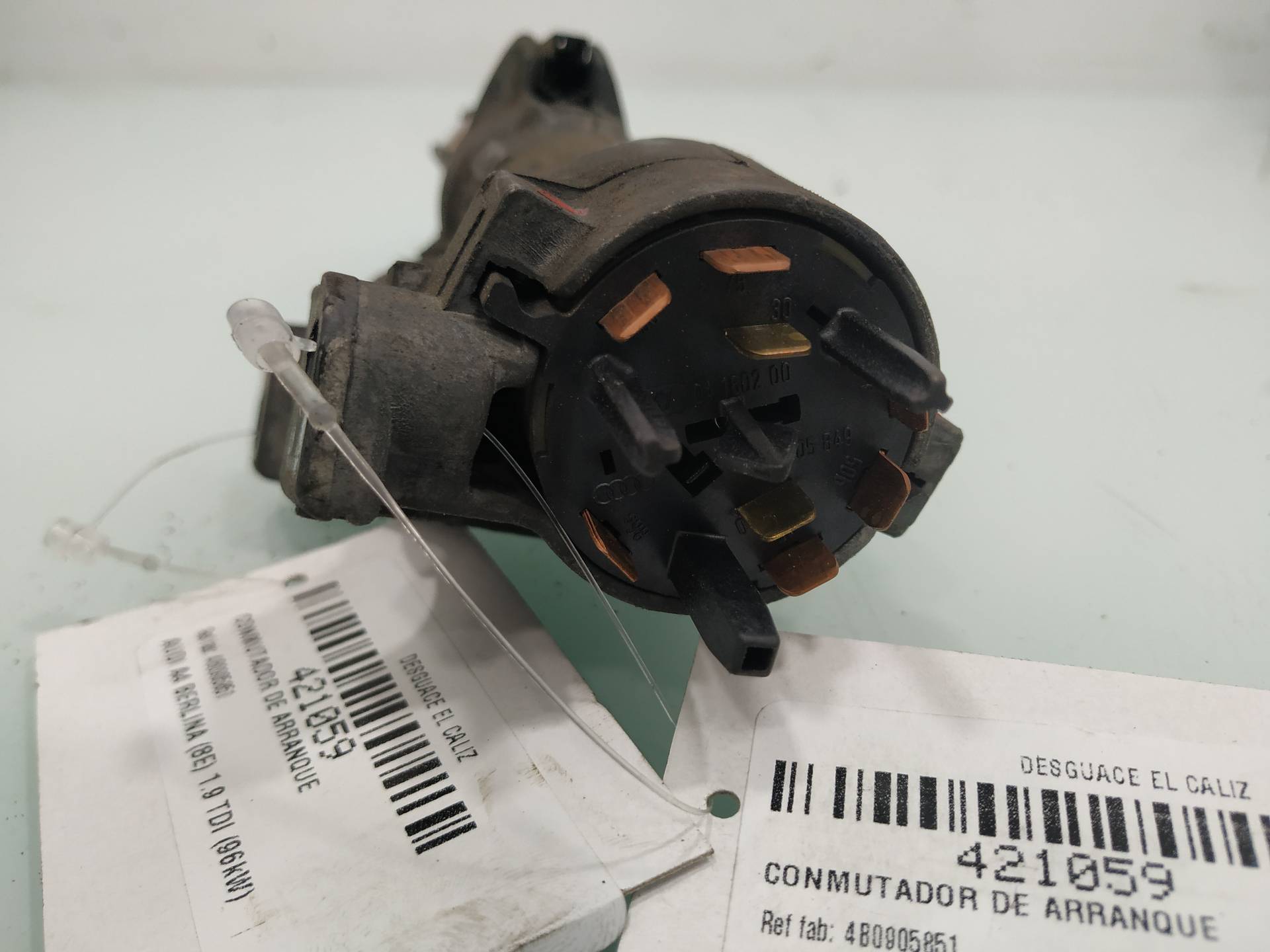 AUDI A4 B6/8E (2000-2005) Замок зажигания 4B0905851 19191946