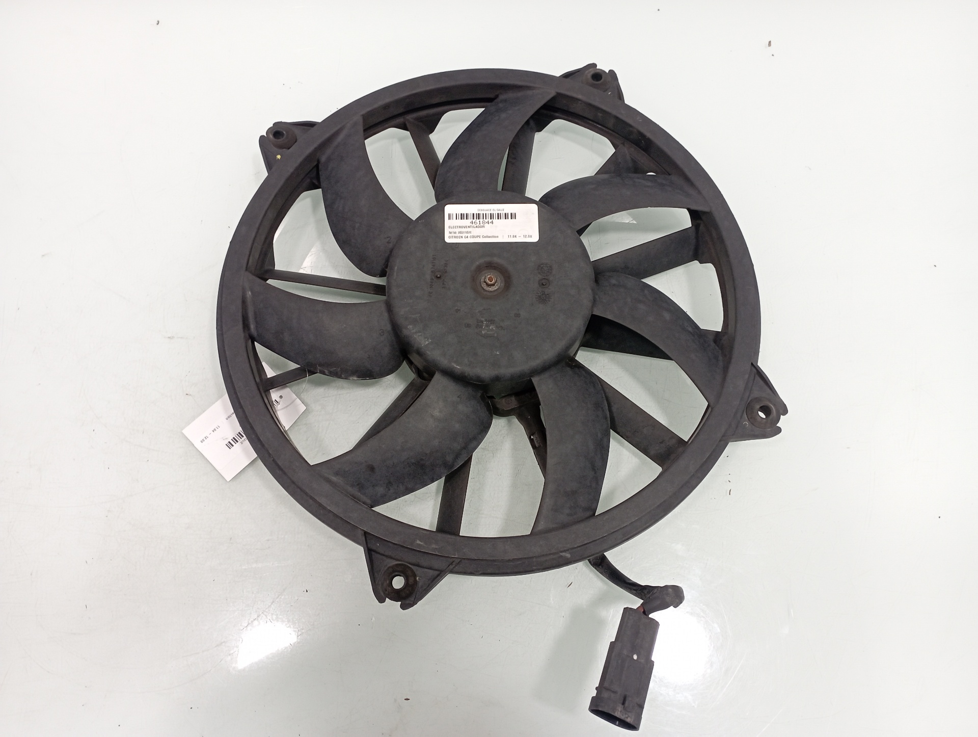 CITROËN C4 1 generation (2004-2011) Ventilateur diffuseur 9650116580 24915424