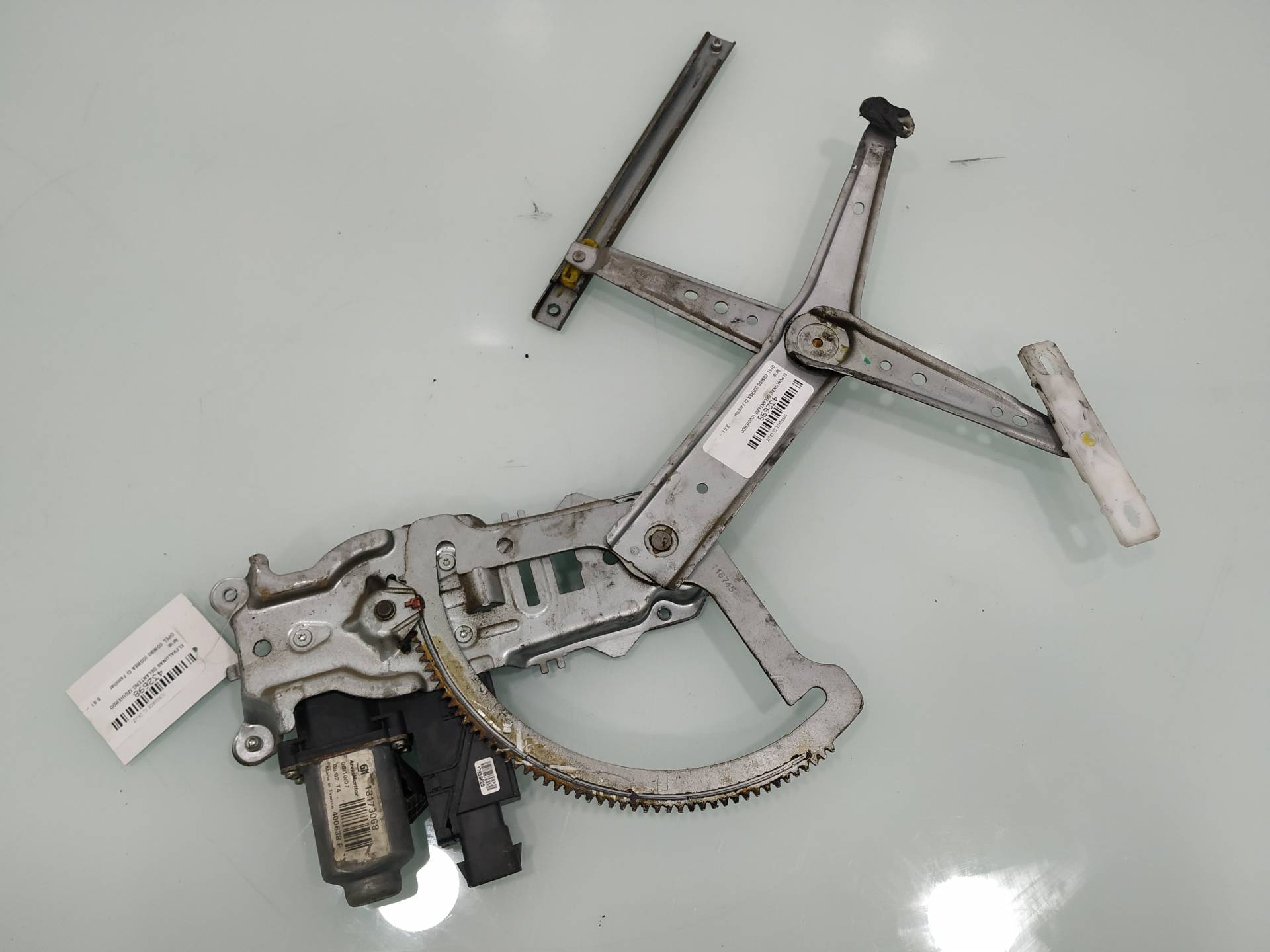 OPEL Combo C (2001-2011) Front Left Door Window Regulator 19092241