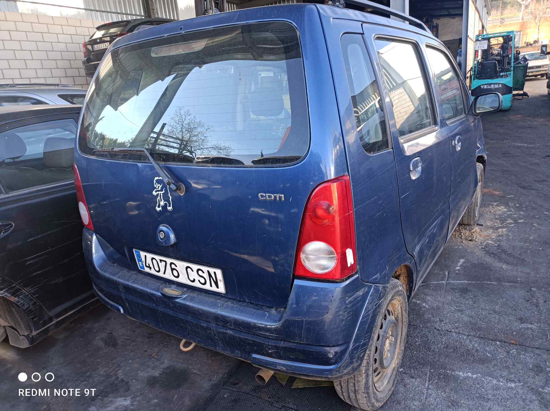 OPEL Agila 1 generation (2000-2007) Форсунка 0445110083 19039035