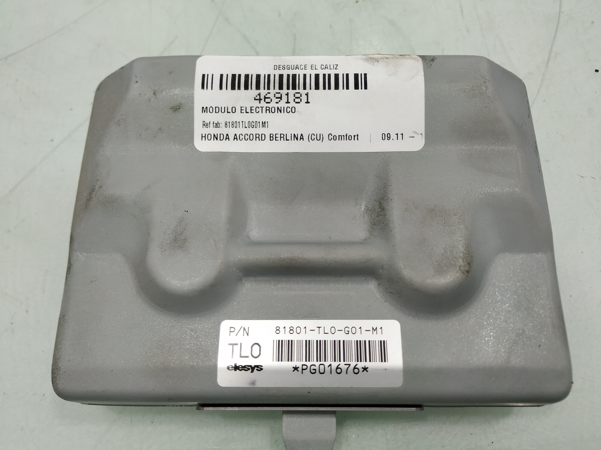 HONDA Accord 8 generation (2007-2015) Kiti valdymo blokai 81801TL0G01M1 24919798