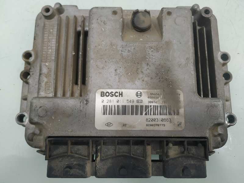 RENAULT Megane 2 generation (2002-2012) Блок управления двигателем 0281011549 18926940