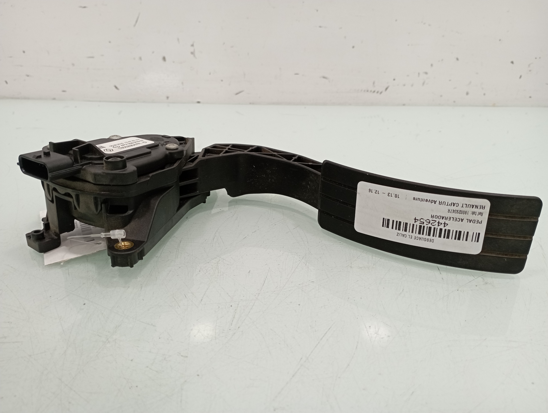 RENAULT Captur 1 generation (2013-2019) Педаль газа 180029347R 19206884