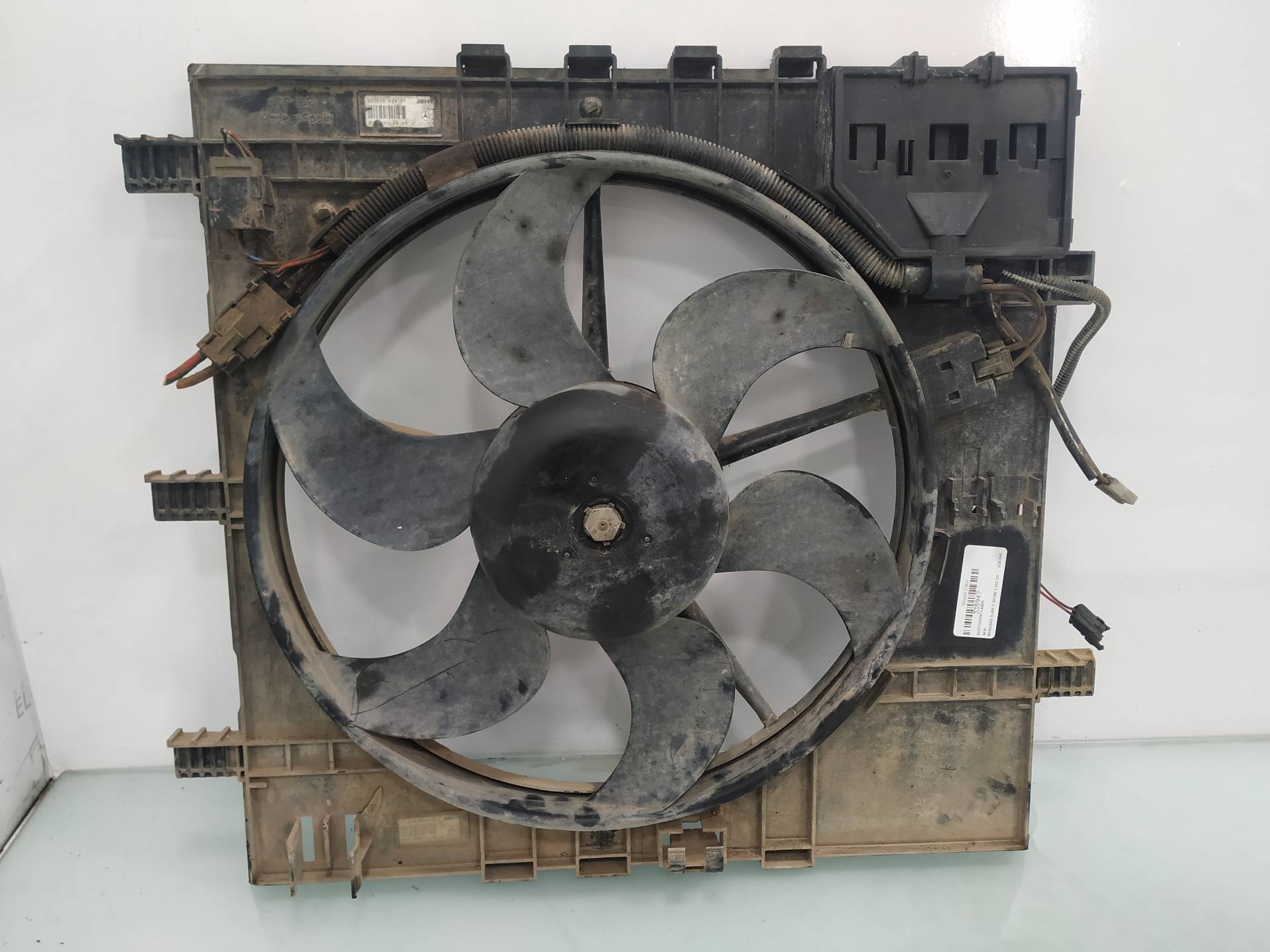 MERCEDES-BENZ V-Class W638, W639 (1996-2003) Difūzoriaus ventiliatorius 19010361