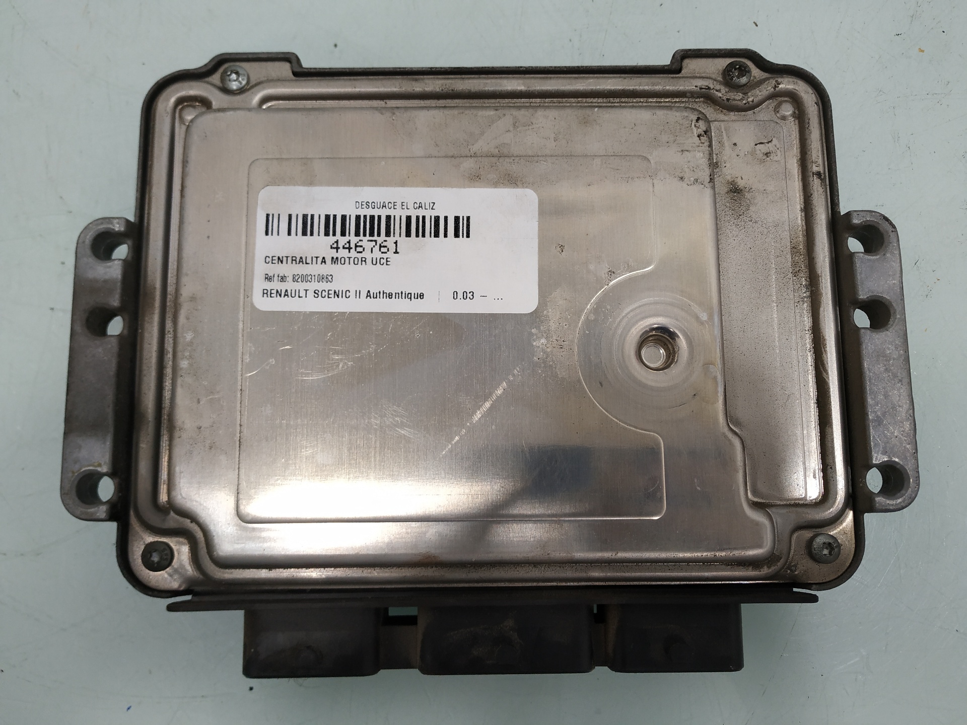 RENAULT Scenic 2 generation (2003-2010) Engine Control Unit ECU 8200310863 19113036