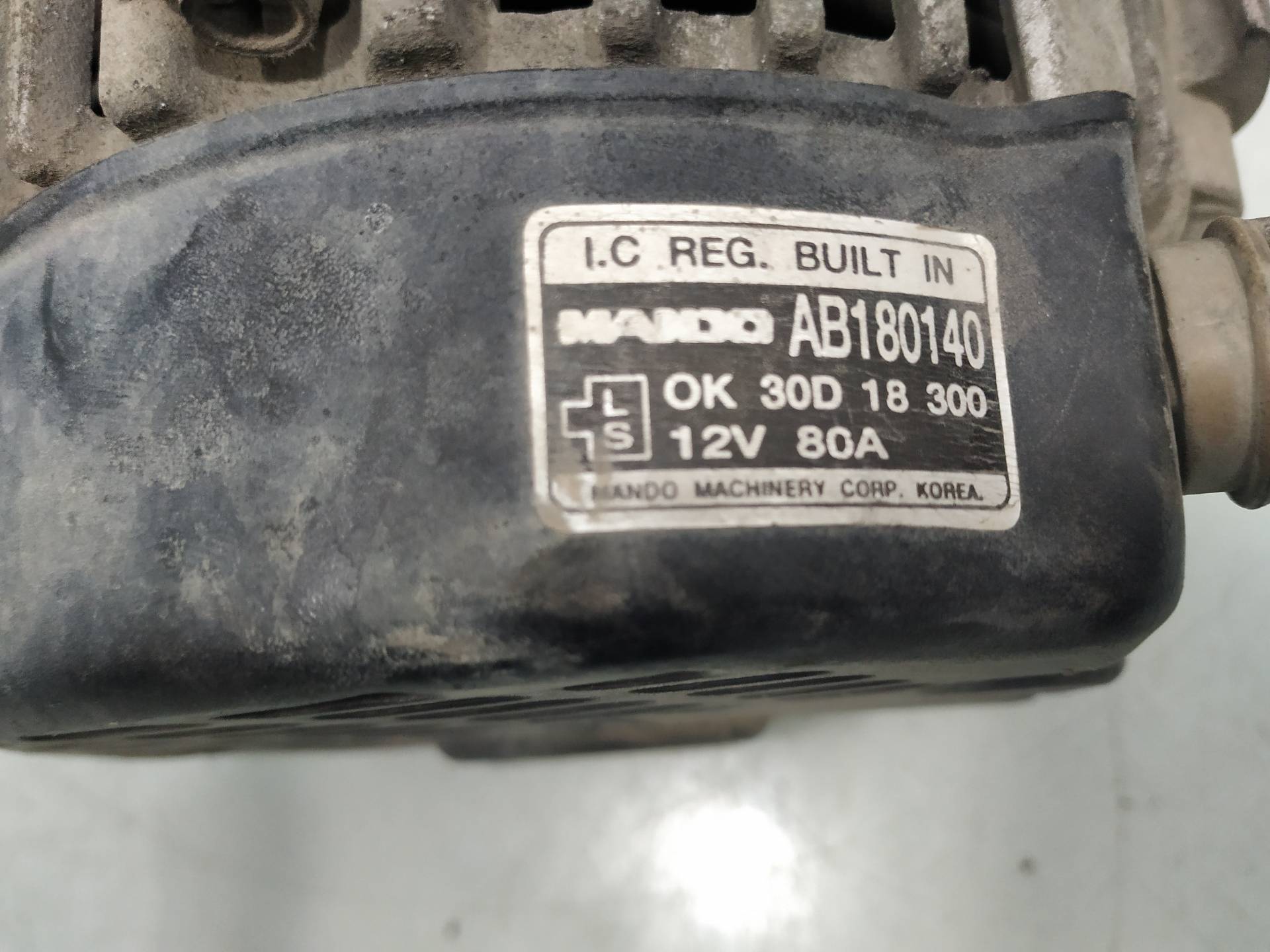 KIA Rio 1 generation (2000-2005) Generator AB180140 18963976