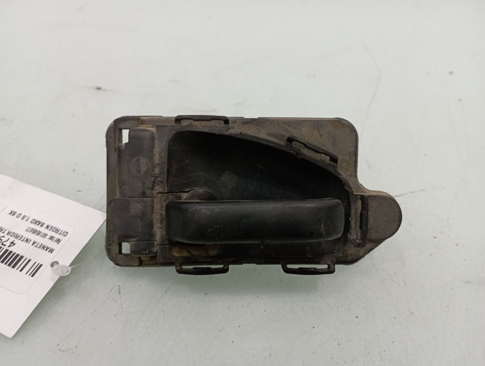 CITROËN Saxo 2 generation (1996-2004) Left Rear Internal Opening Handle 9618585677 25930428