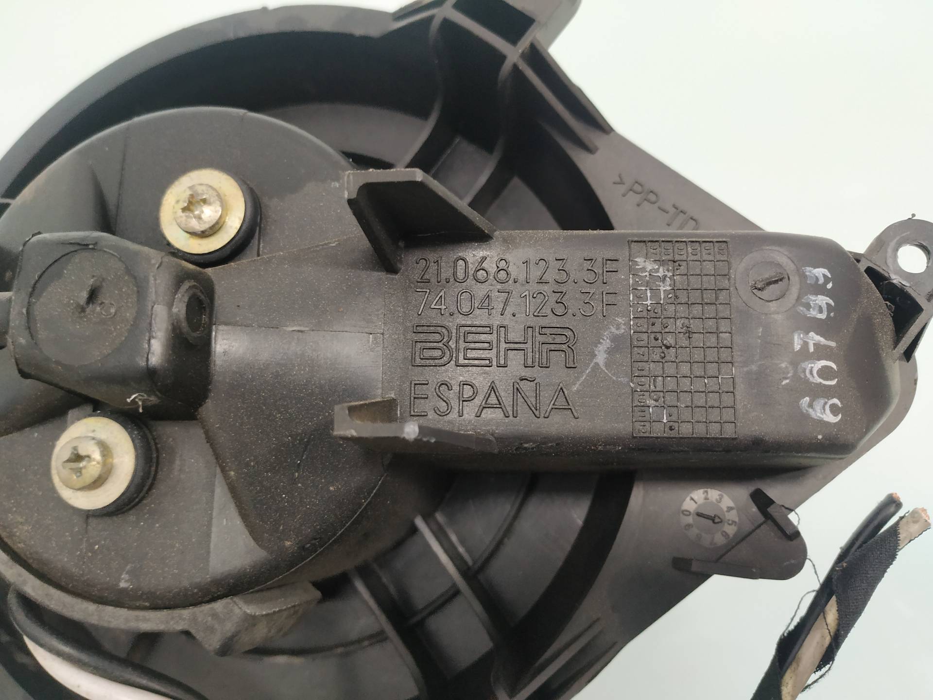 CITROËN Xsara 1 generation (1997-2004) Heater Blower Fan 210681233F 19181275