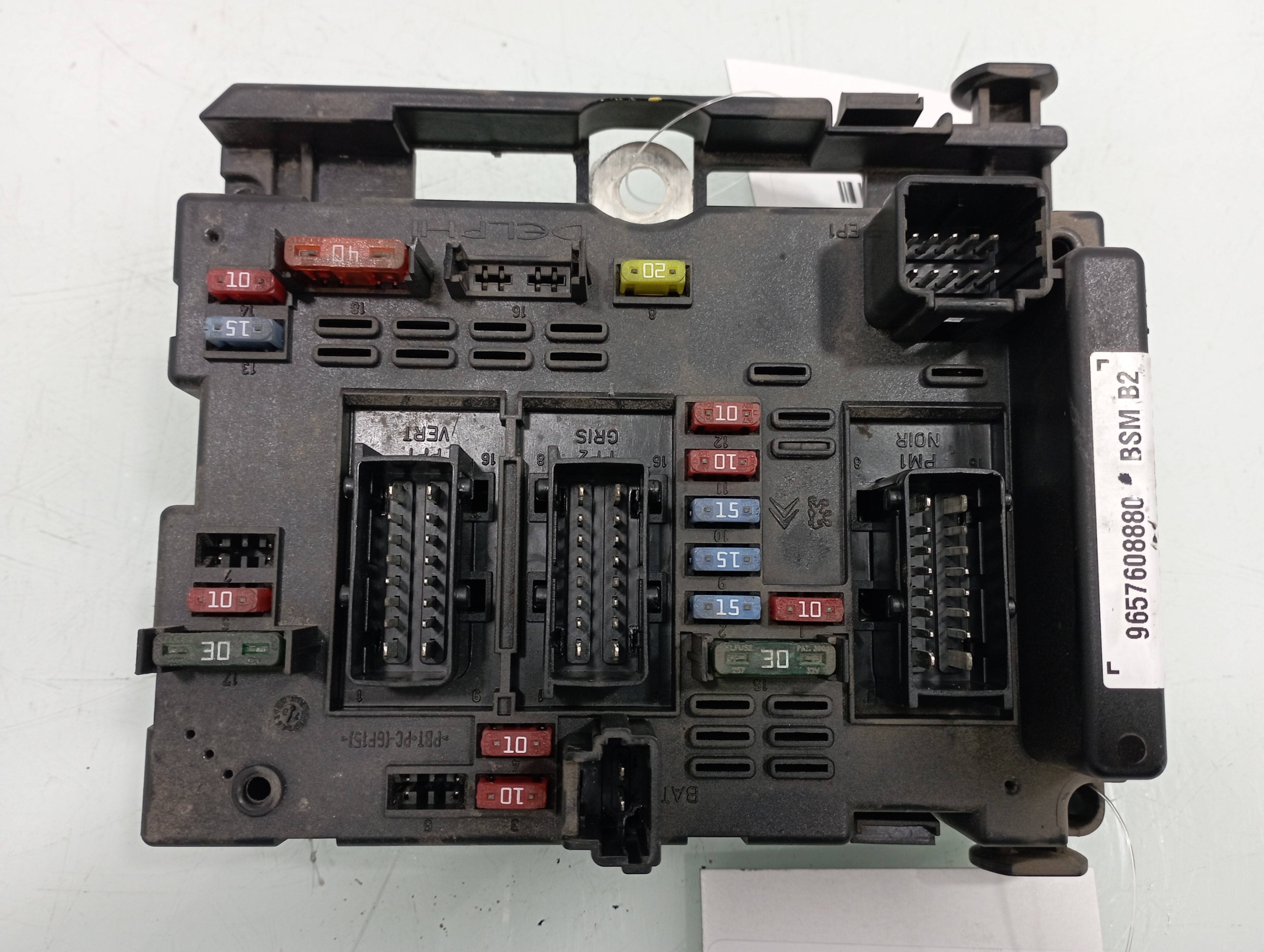 PEUGEOT 307 1 generation (2001-2008) Fuse Box 9657608880 19101981