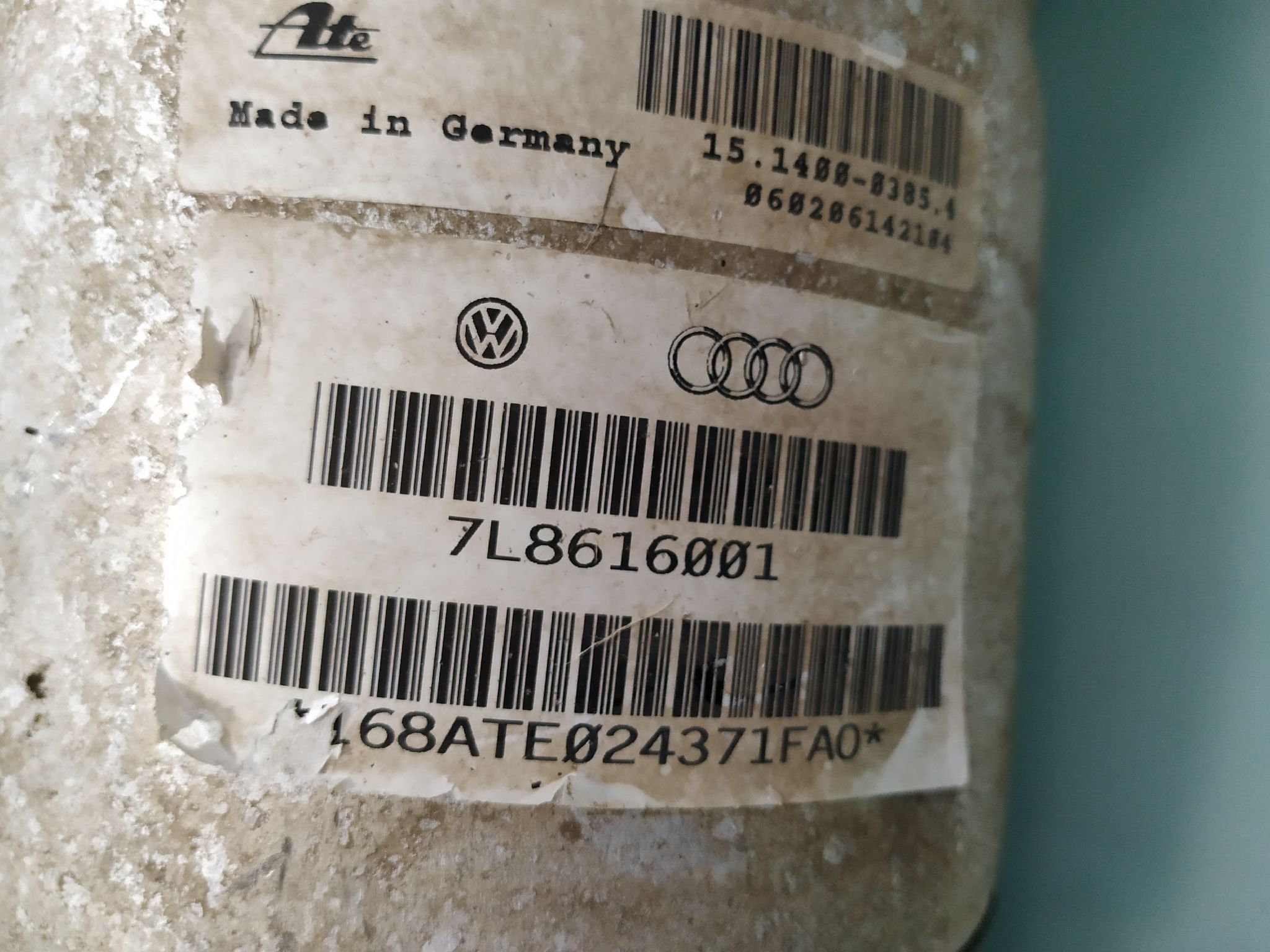 AUDI Q7 4L (2005-2015) Bal hátsó lengéscsillapító 7L8616001 18855062