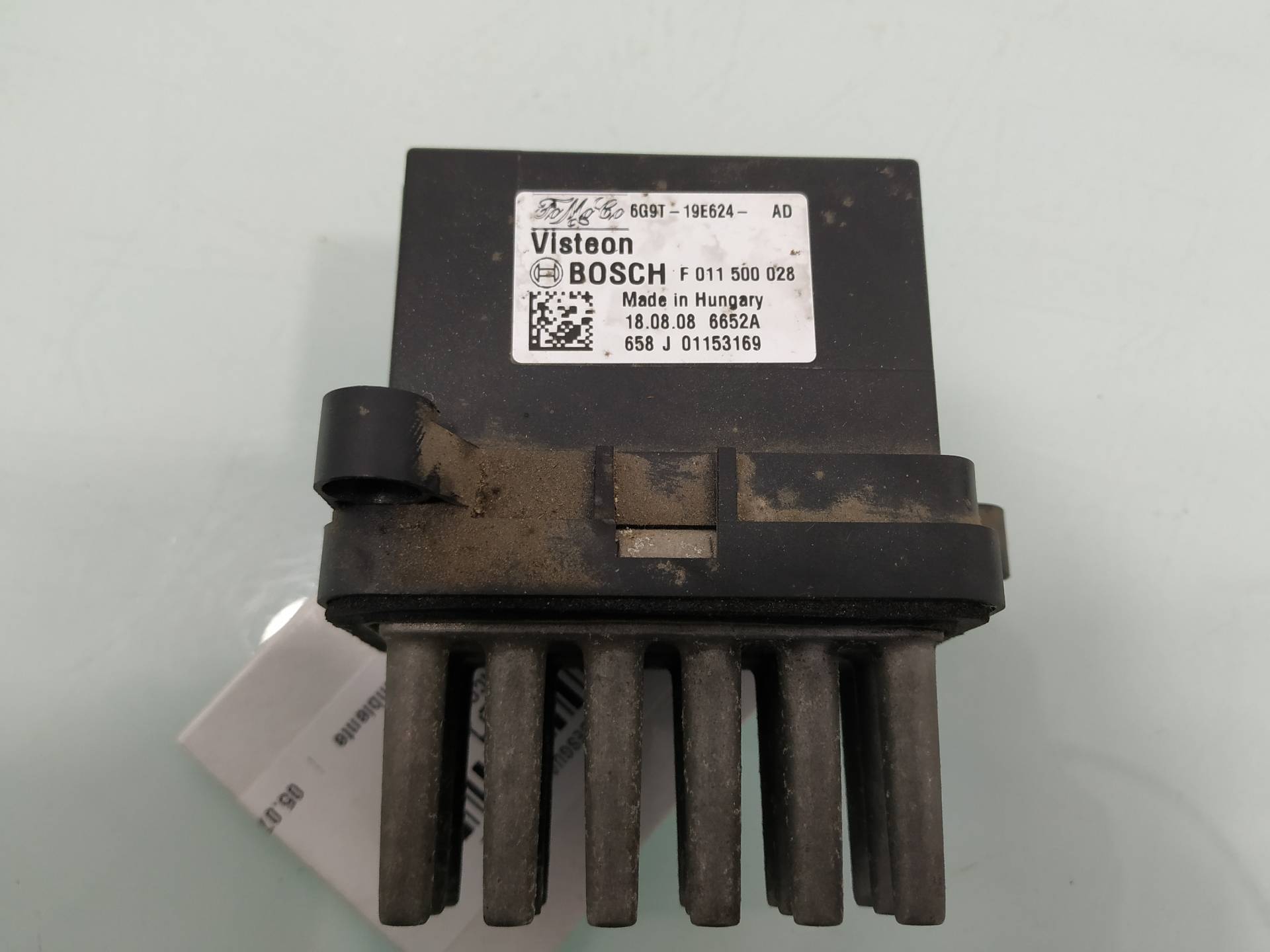 FORD Mondeo 4 generation (2007-2015) Interior Heater Resistor 6G9T19E624AD 19198663