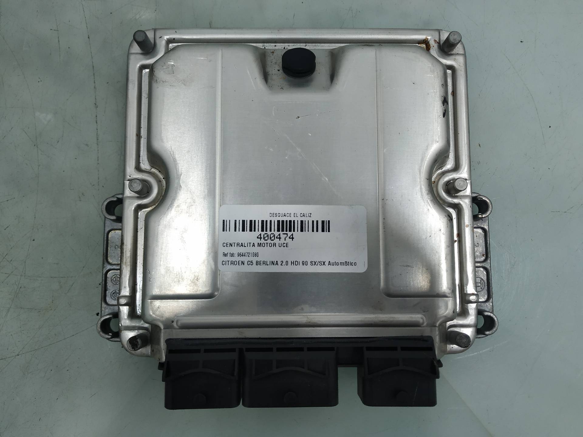 CITROËN C5 1 generation (2001-2008) Engine Control Unit ECU 9644721080 19058675