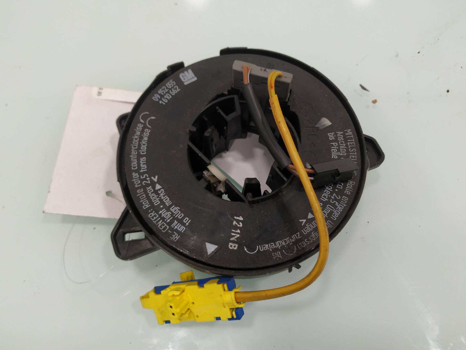 OPEL Vectra B (1995-1999) Steering Wheel Slip Ring Squib 09152055 19186759