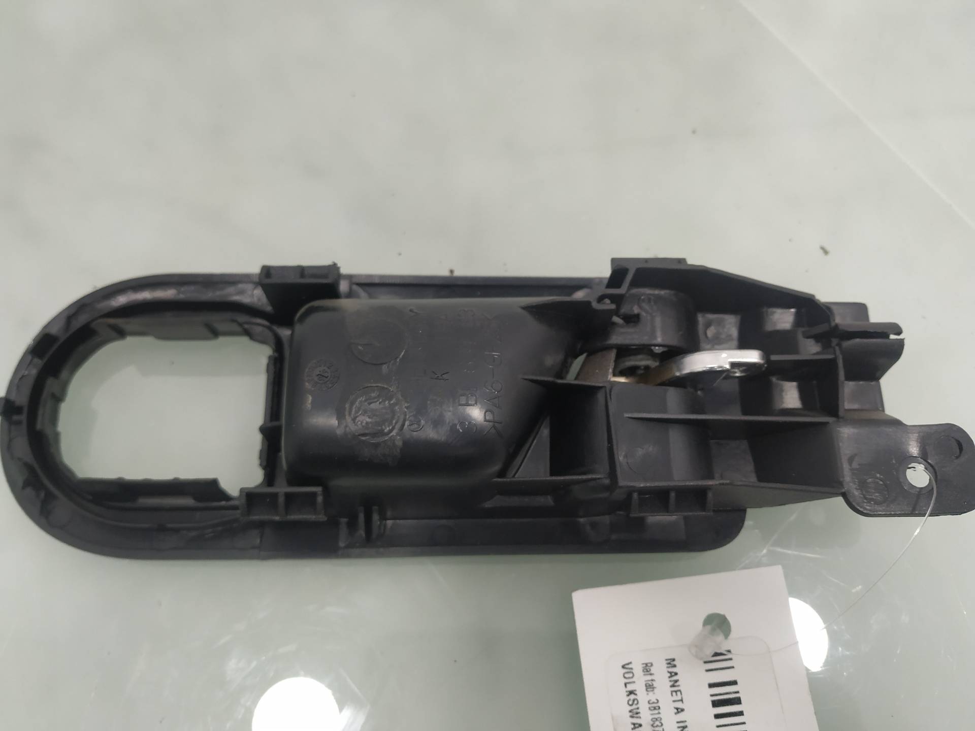 VOLKSWAGEN Bora 1 generation (1998-2005) Front Left Door Interior Handle Frame 3B1837113 19163400