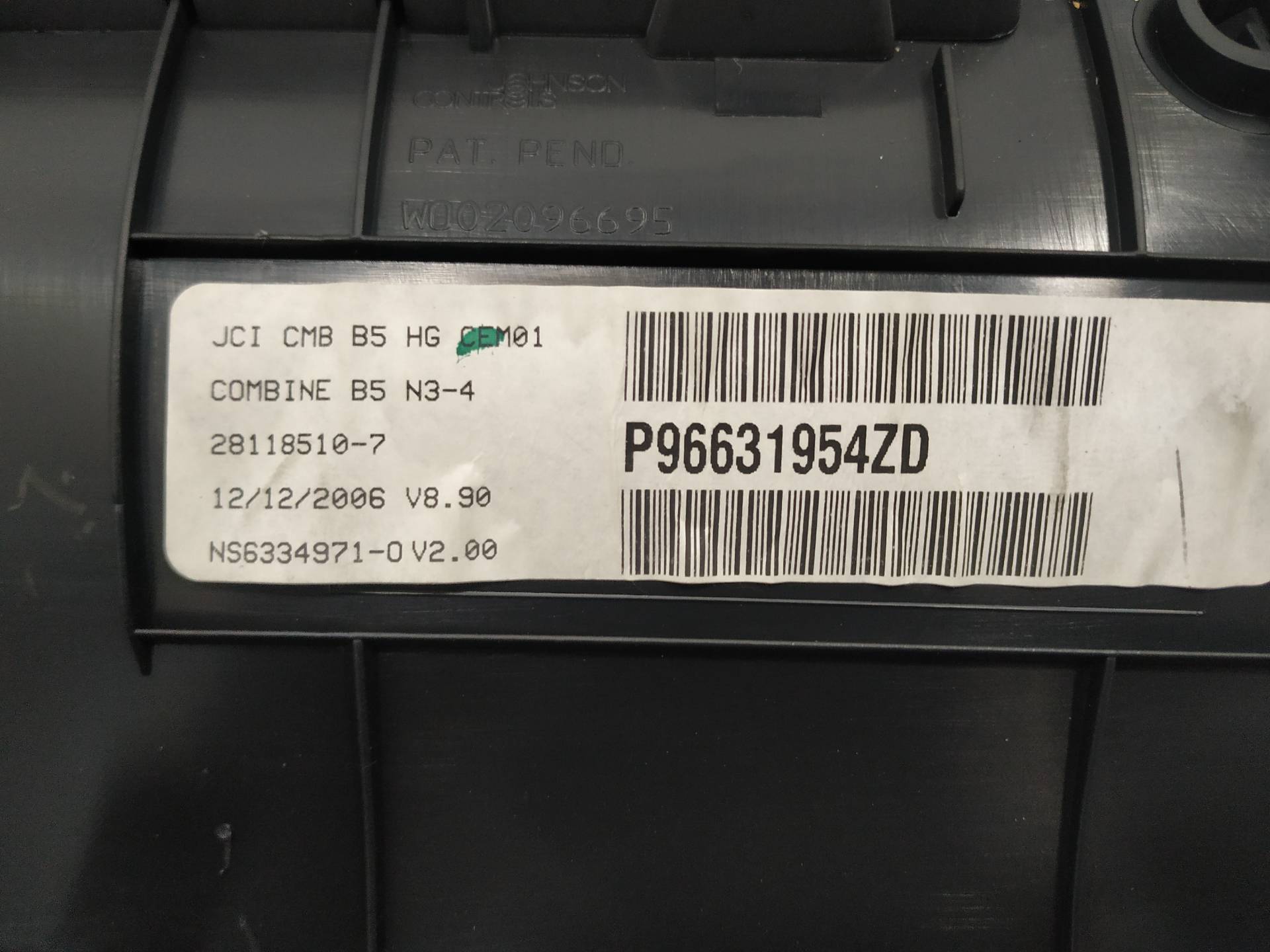 CITROËN C4 1 generation (2004-2011) Spidometras (Prietaisų skydelis) P96631954ZD 19057166