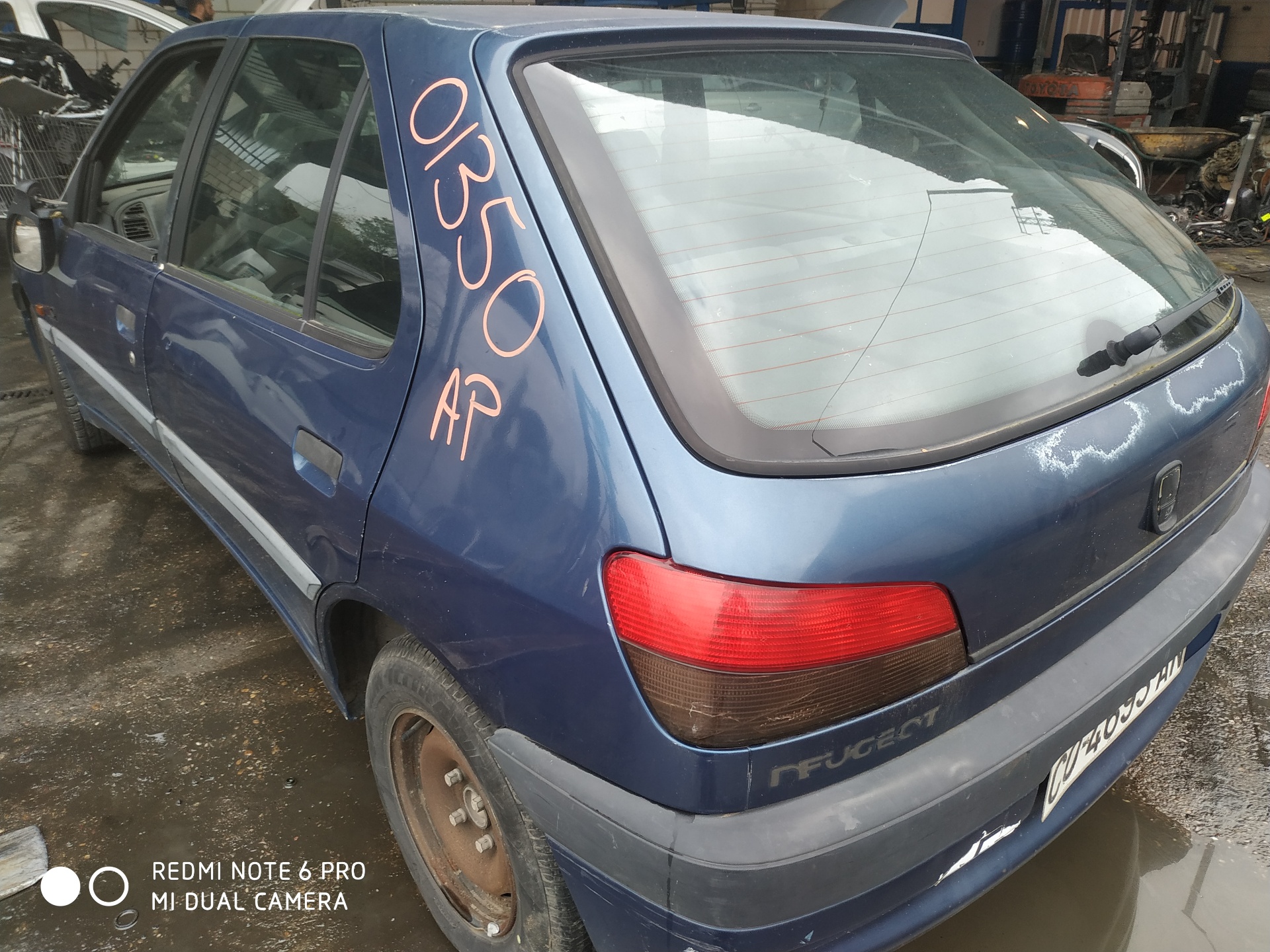 PEUGEOT 306 1 generation (1993-2002) Kondicionieriaus siurblys (kompresorius) 1106F 18953266